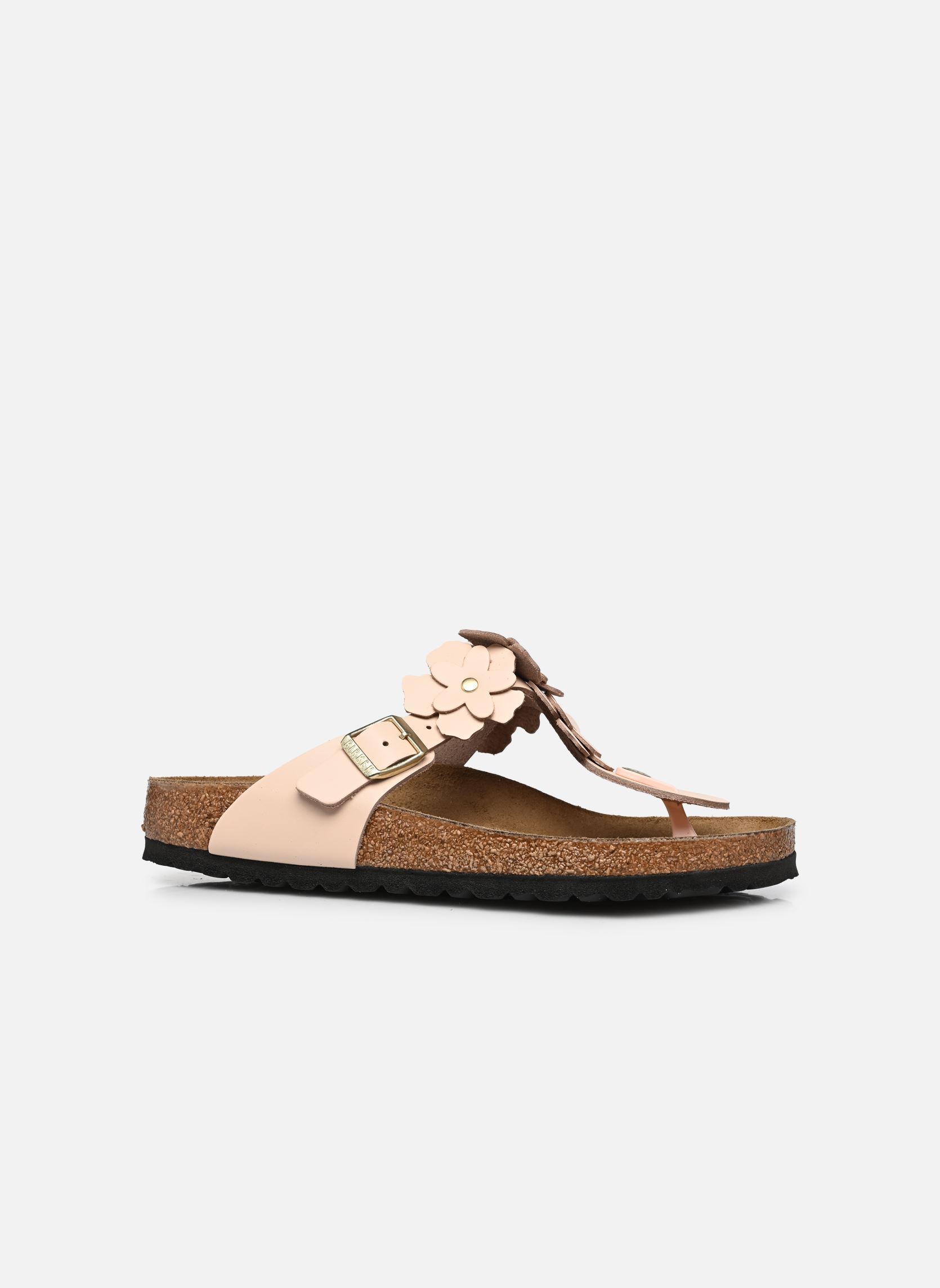 Mules et sabots Gizeh Flowers Embellishment - Regular femme rose Birkenstock Mules et sabots Gizeh Flowers Embellishment - Regular femme rose Light Rose