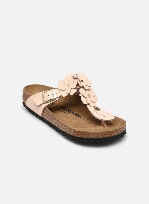 Birkenstock Muilen en klompen Gizeh Flowers Embellishment - Regular dames roze
