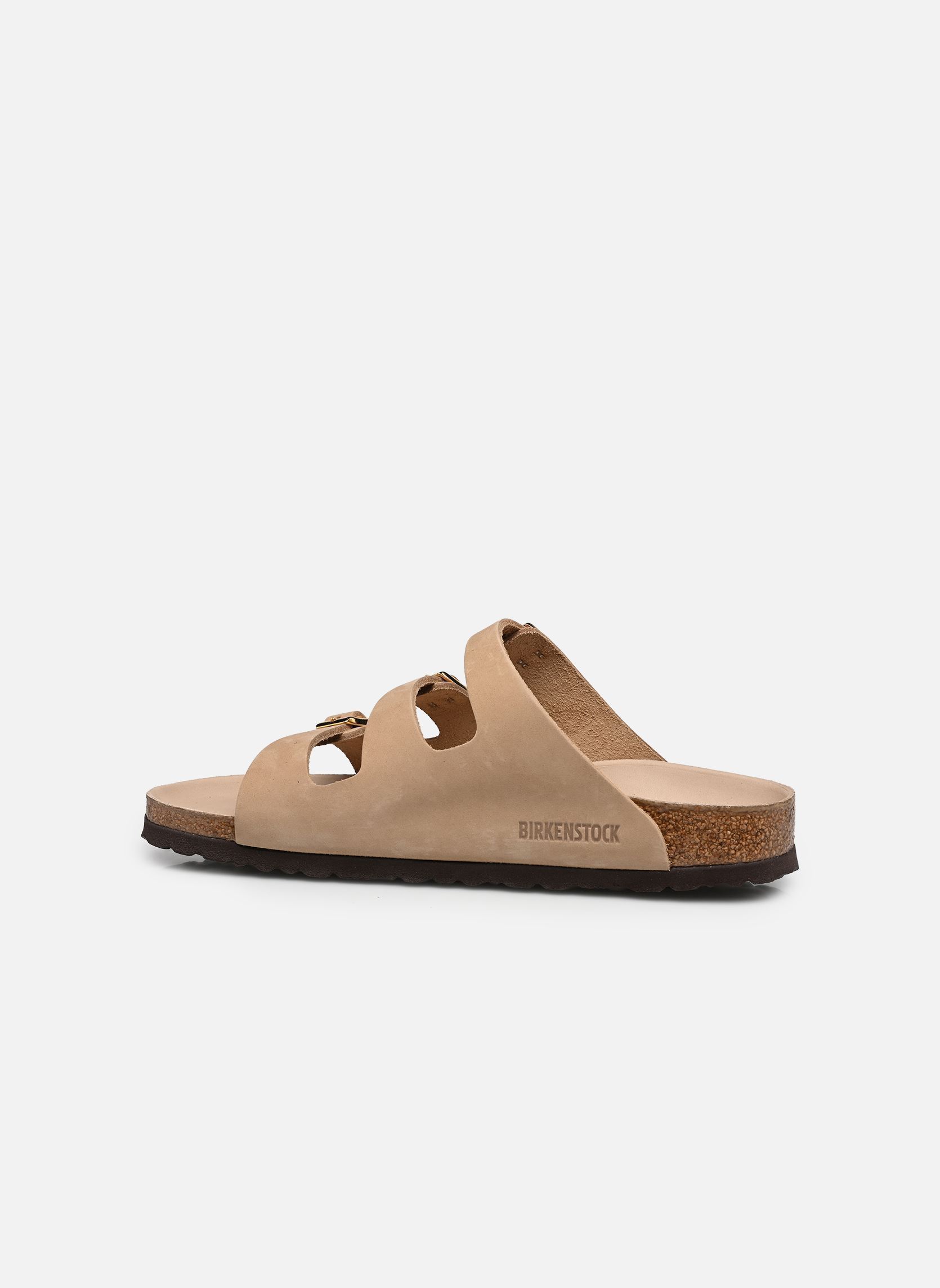 Mules Florida Fresh Nubuck - Narrow femme beige Birkenstock Mules Florida Fresh Nubuck - Narrow femme beige SANDCASTLE