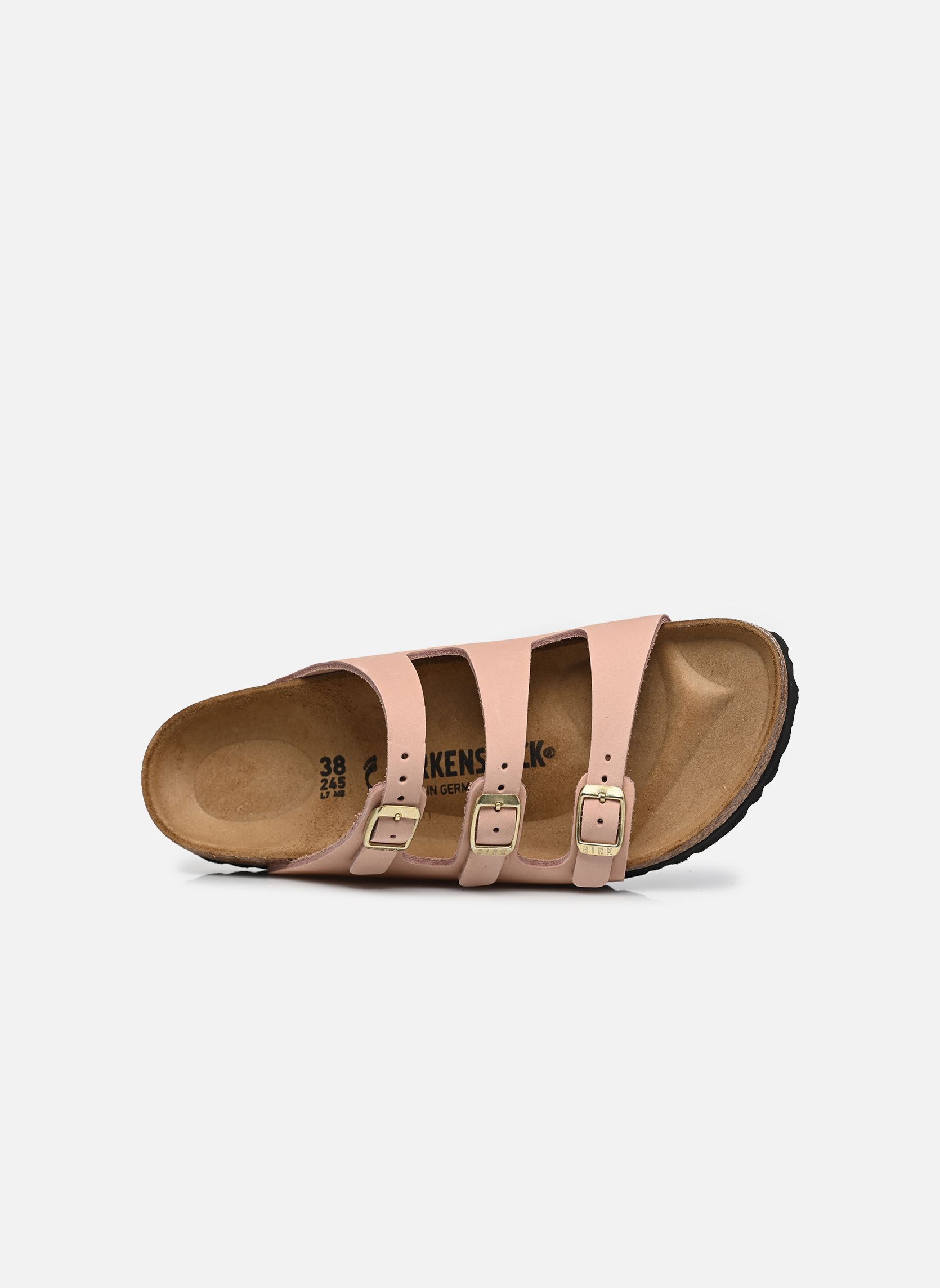 Muilen en klompen Florida Fresh Nubuck - Narrow dames roze Birkenstock Muilen en klompen Florida Fresh Nubuck - Narrow dames roze Soft Pink