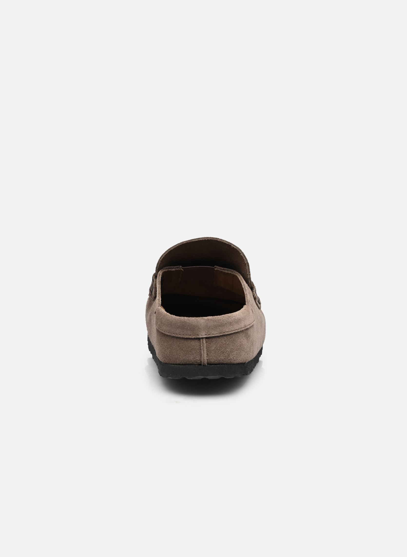 Mules Naples Wrapped Suede - Narrow femme gris Birkenstock Mules Naples Wrapped Suede - Narrow femme gris CONCRETE GRAY