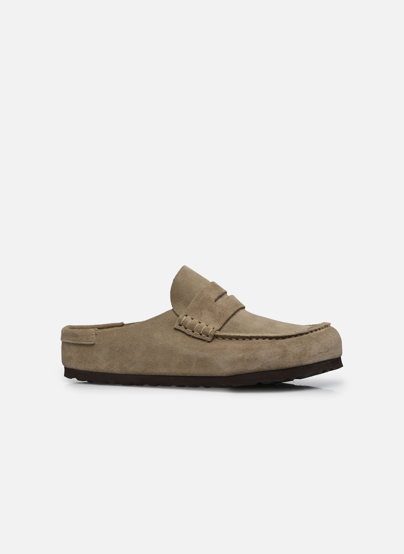 Mules et sabots Naples Wrapped Suede - Narrow femme beige Birkenstock Mules et sabots Naples Wrapped Suede - Narrow femme beige TAUPE