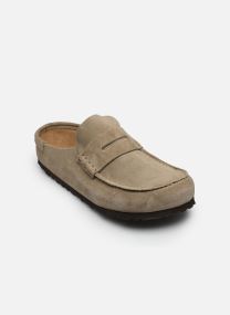 Mules et sabots Naples Wrapped Suede - Narrow femme beige Birkenstock Mules et sabots Naples Wrapped Suede - Narrow femme beige TAUPE
