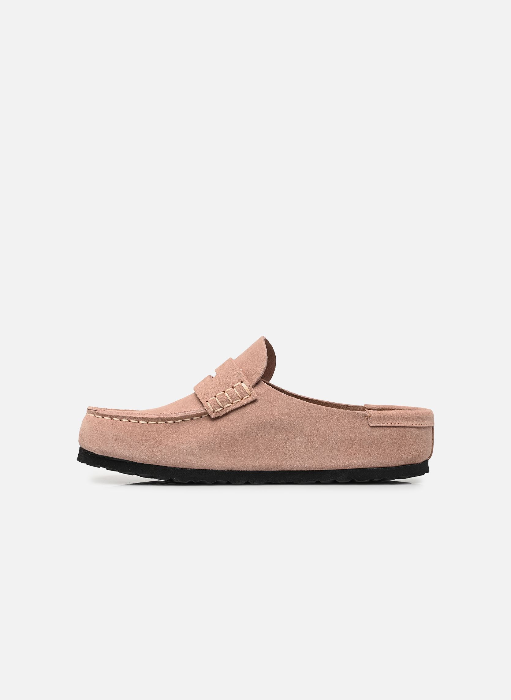 Muilen en klompen Naples Wrapped Suede - Narrow dames roze Birkenstock Muilen en klompen Naples Wrapped Suede - Narrow dames roze PINK CLAY