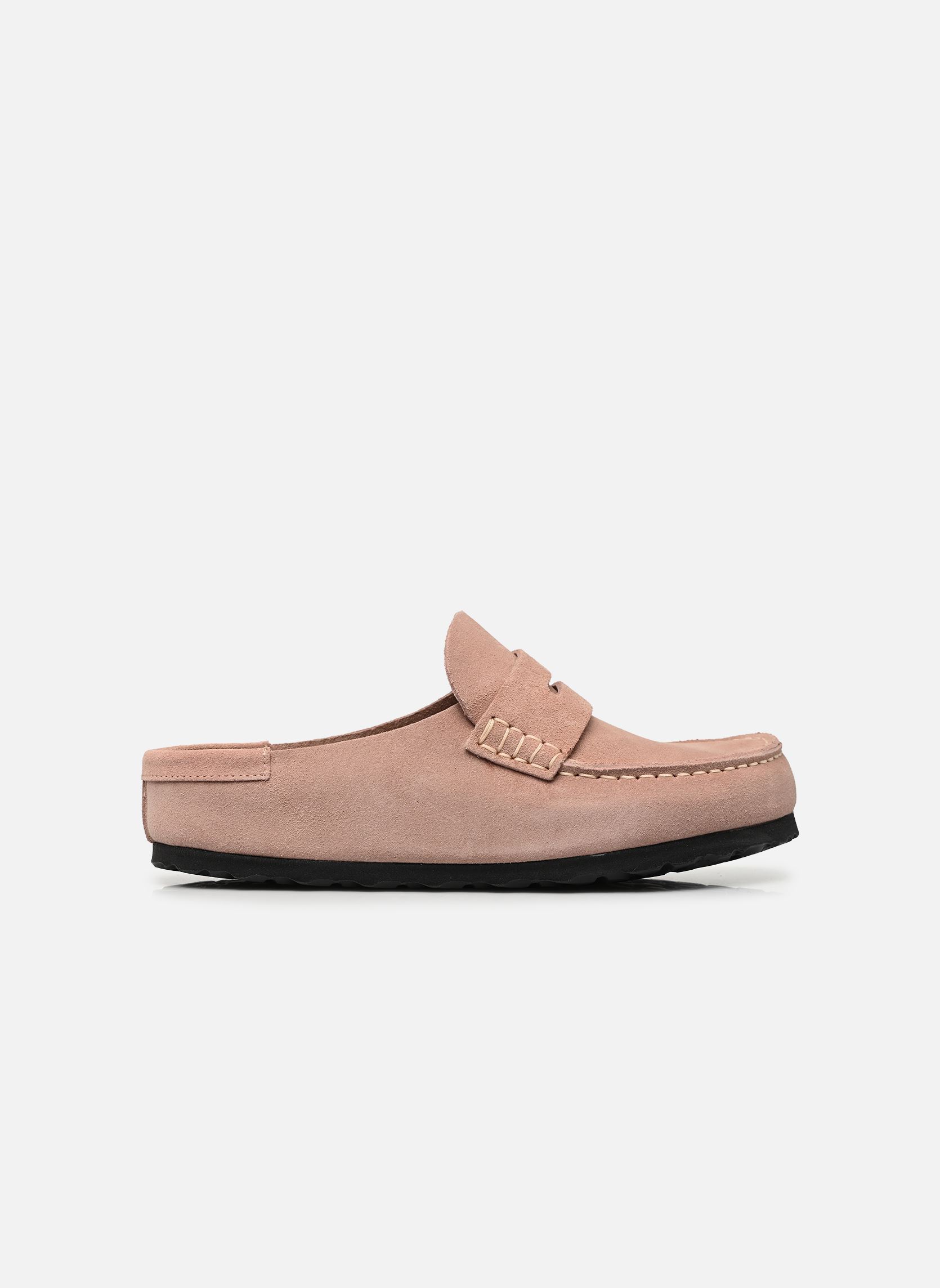 Muilen en klompen Naples Wrapped Suede - Narrow dames roze Birkenstock Muilen en klompen Naples Wrapped Suede - Narrow dames roze PINK CLAY