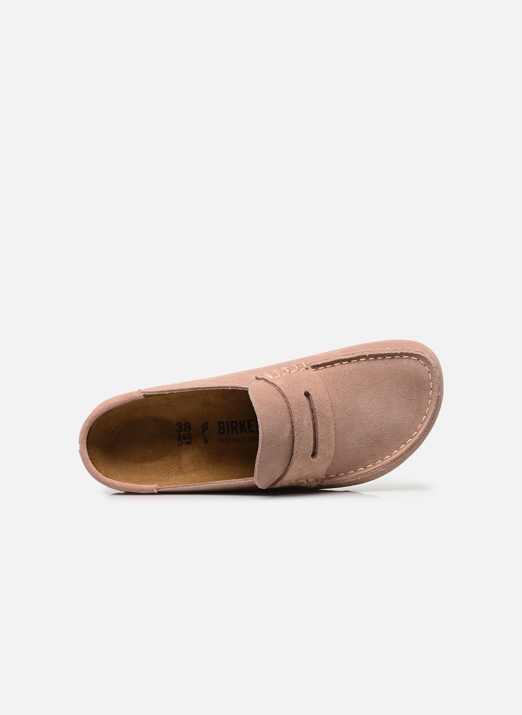 Muilen en klompen Naples Wrapped Suede - Narrow dames roze Birkenstock Muilen en klompen Naples Wrapped Suede - Narrow dames roze PINK CLAY