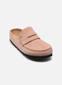 Mules et sabots Naples Wrapped Suede - Narrow femme beige