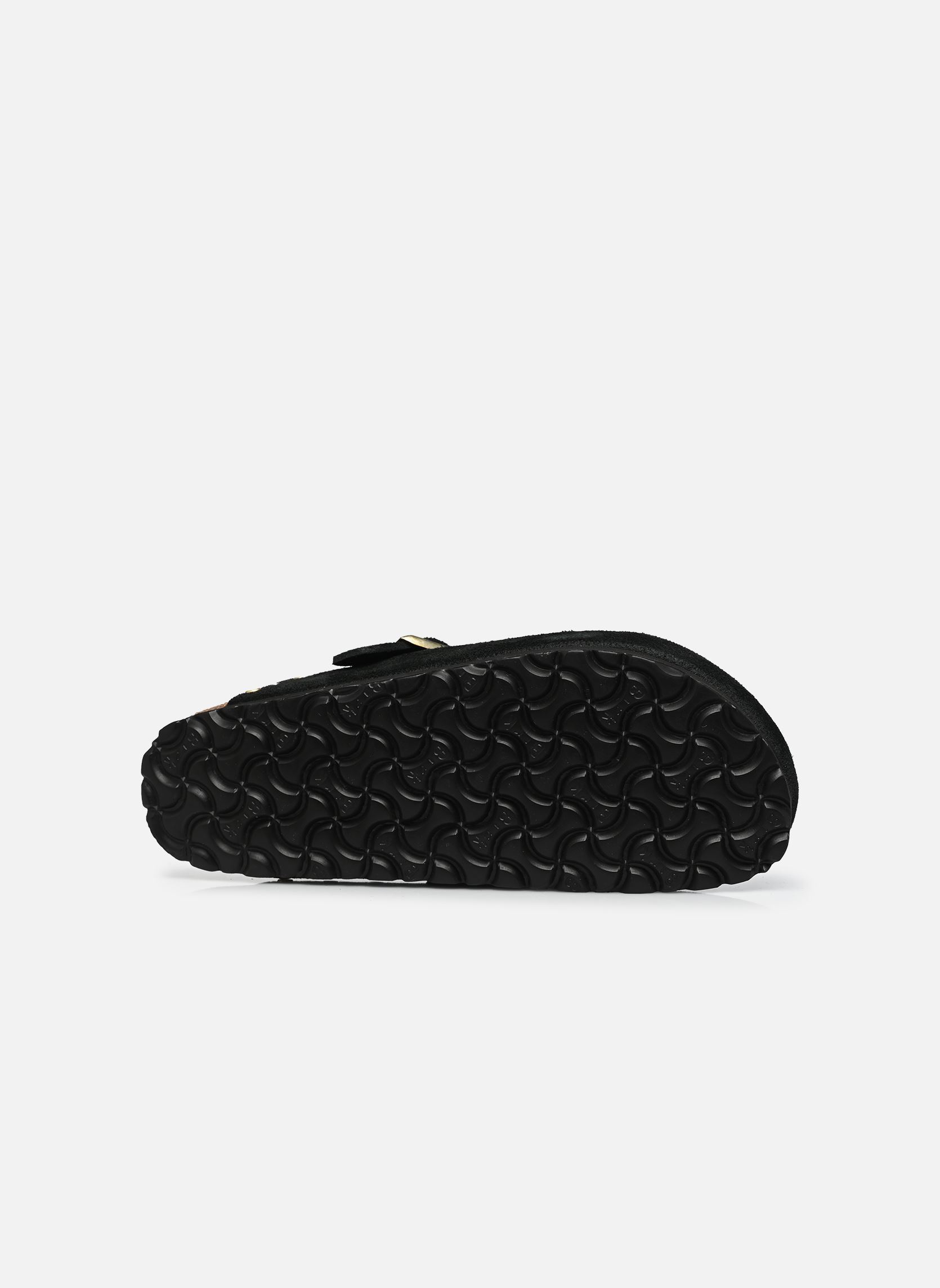 Pantoletten Boston Rivet Suede - Narrow damen schwarz Birkenstock Pantoletten Boston Rivet Suede - Narrow damen schwarz Black