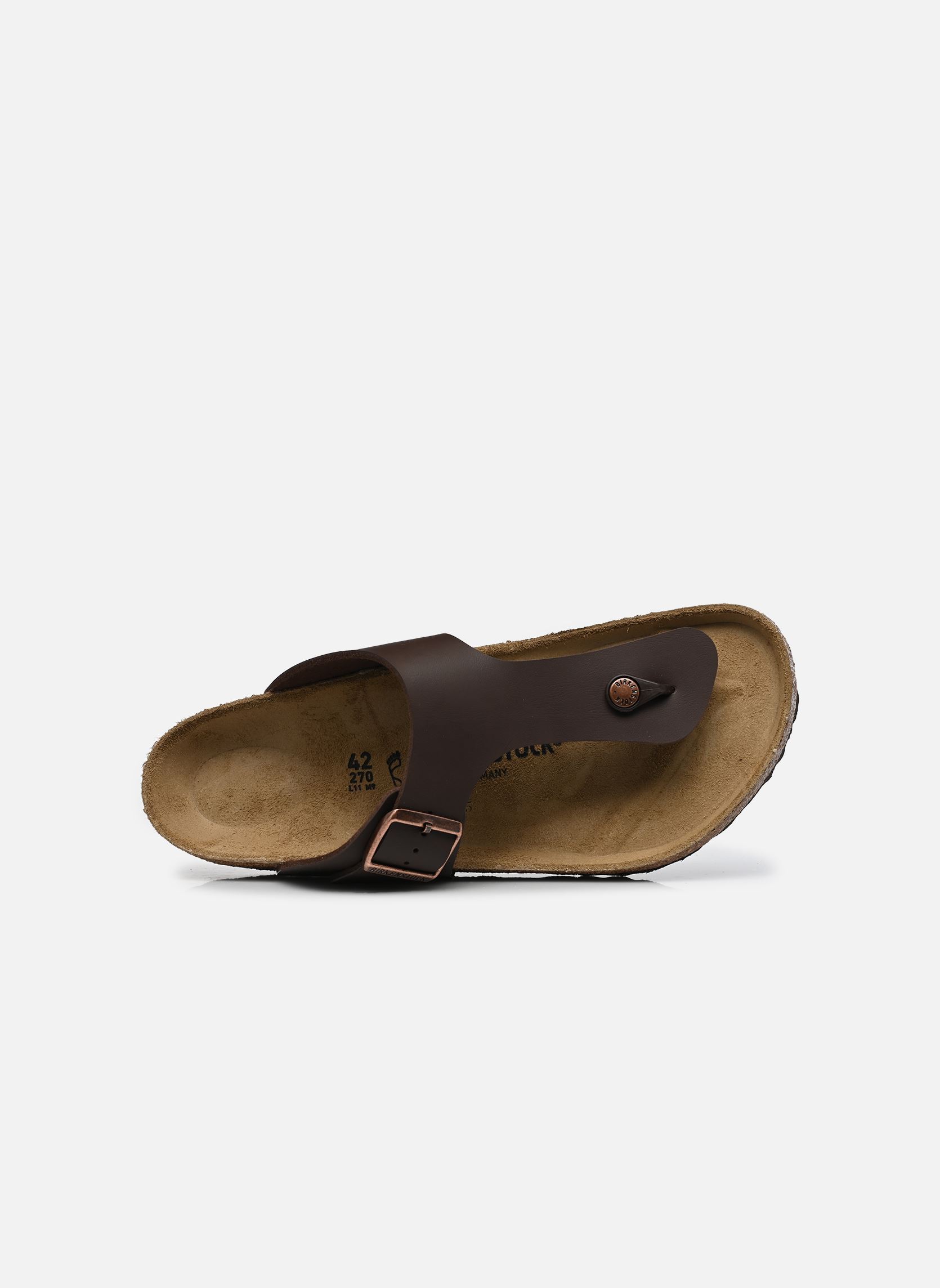 Flip-Flops Ramses Birko-Flor - Regular herren braun Birkenstock Flip-Flops Ramses Birko-Flor - Regular herren braun Dark Brown