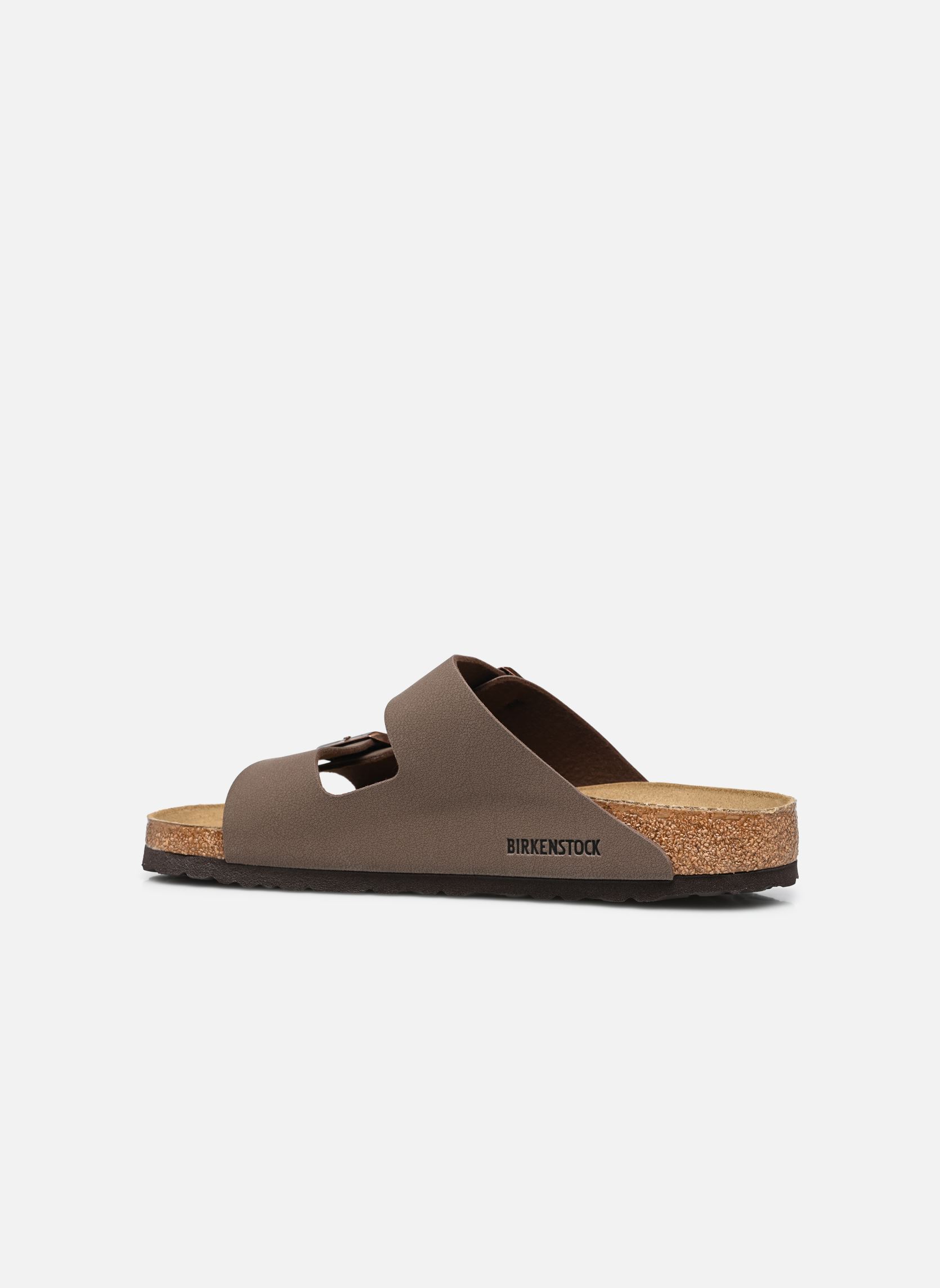 Pantoletten Arizona Birko-Flor Birkibuc - Regular herren braun Birkenstock Pantoletten Arizona Birko-Flor Birkibuc - Regular herren braun Mocca