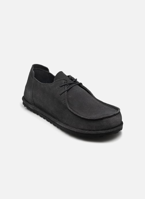 Birkenstock Derbies Utti Lace Suede - Regular homme gris