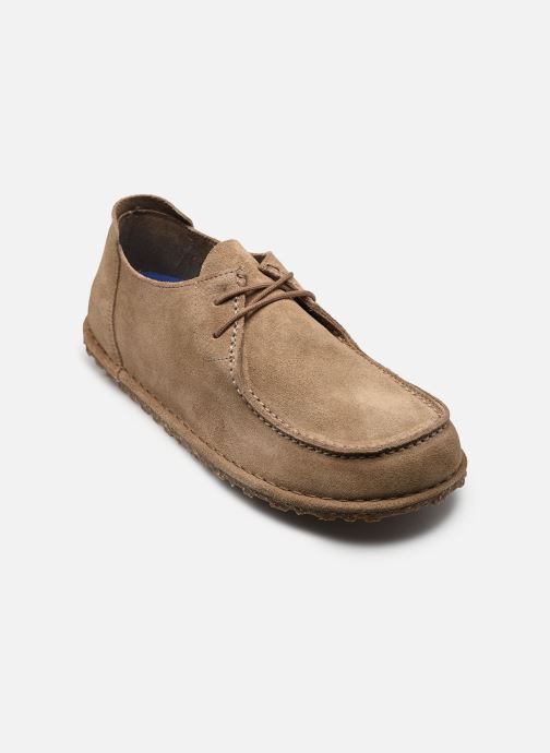 Birkenstock Derby schoenen Utti Lace Suede - Regular heren bruin