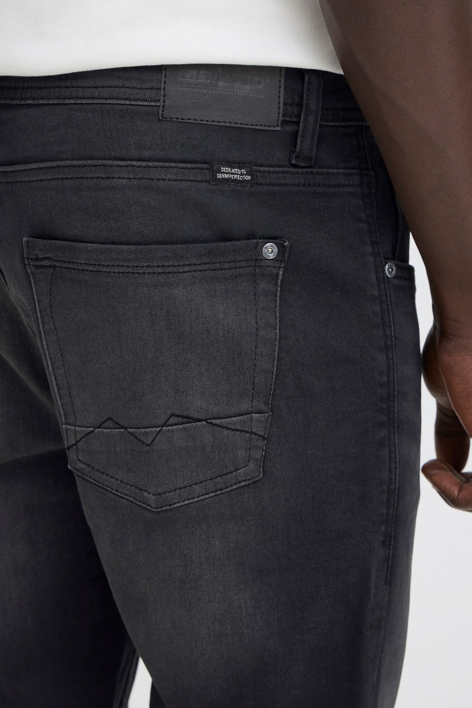 Vaqueros de corte holgado Bhjet Slim Multflx 7721 Noos hombre negro Blend Vaqueros de corte holgado Bhjet Slim Multflx 7721 Noos hombre negro DENIM WASHED BLACK