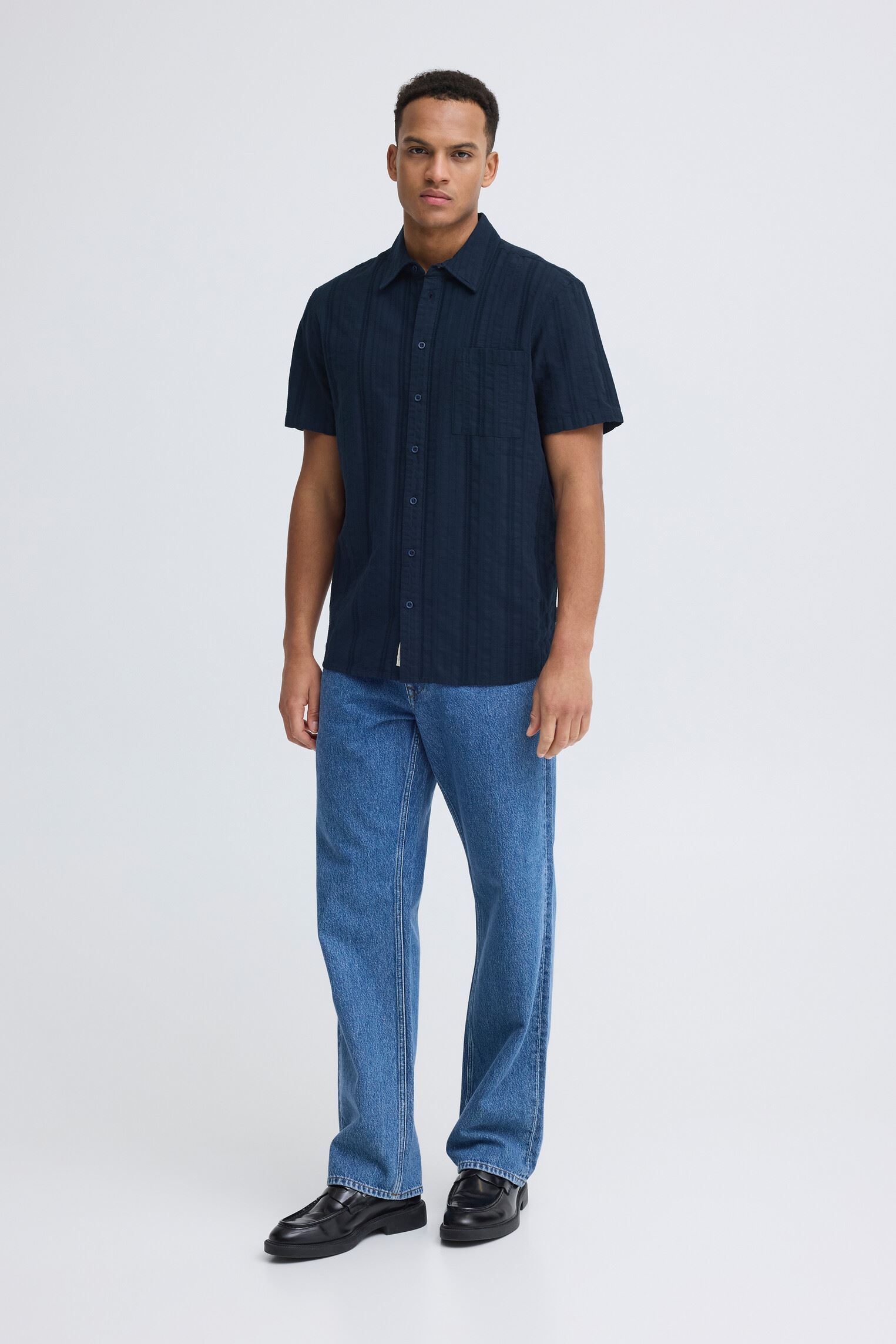Chemises Bhdarius Shirt homme bleu Blend Chemises Bhdarius Shirt homme bleu SALUTE