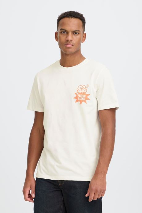 Blend Tee-shirts manches courtes Bhsun Watermelon S/S Tee homme blanc