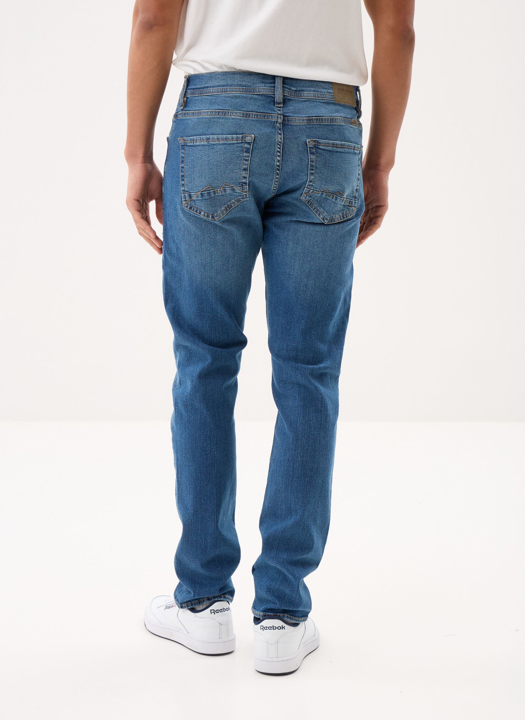 Slim fit en skinny jeans Bhjet Slim heren blauw Blend Slim fit en skinny jeans Bhjet Slim heren blauw DENIM MIDDLE BLUE