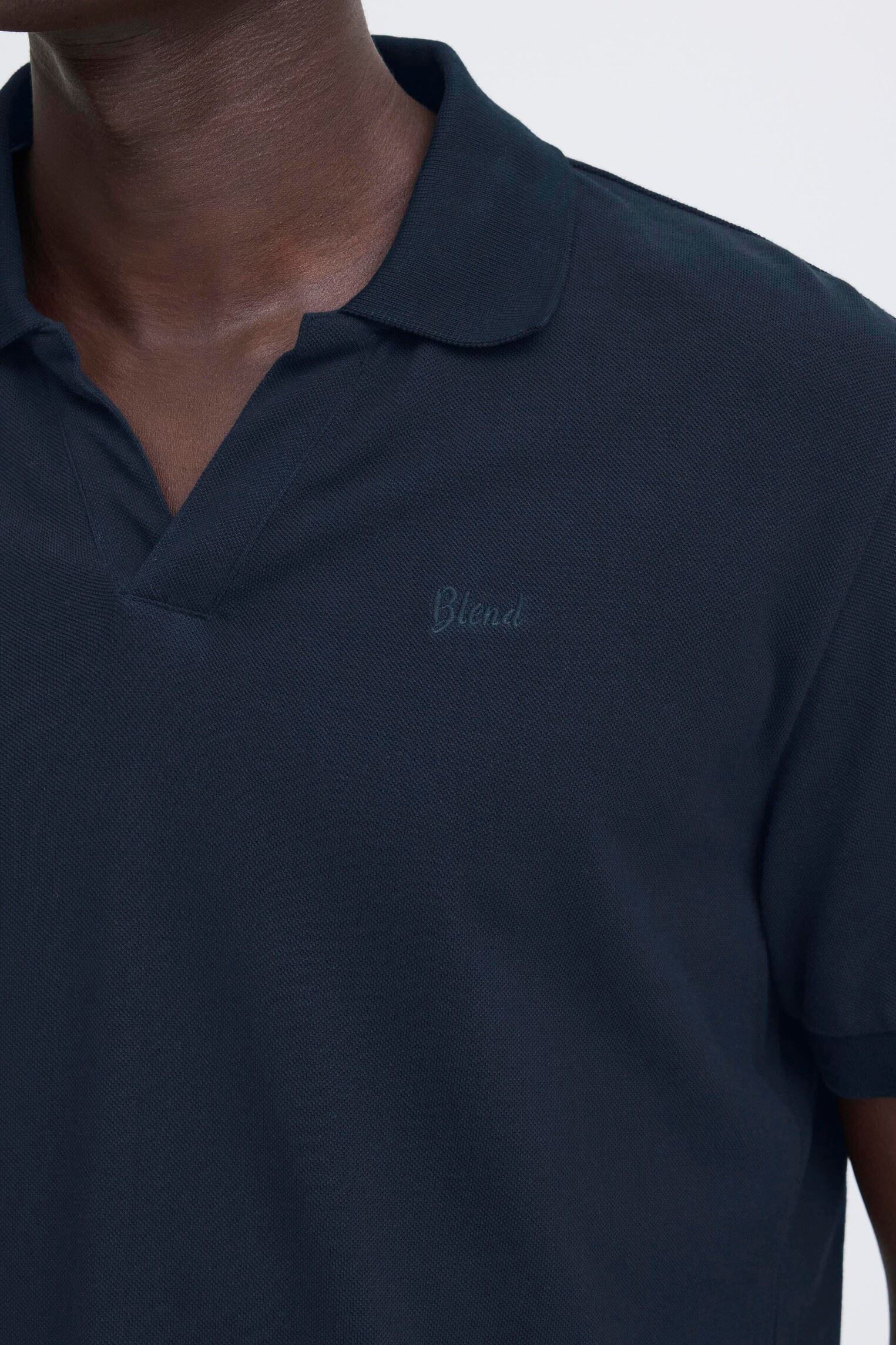 Polos manches courtes Bhabdo Polo Splitn S/S homme bleu Blend Polos manches courtes Bhabdo Polo Splitn S/S homme bleu SALUTE