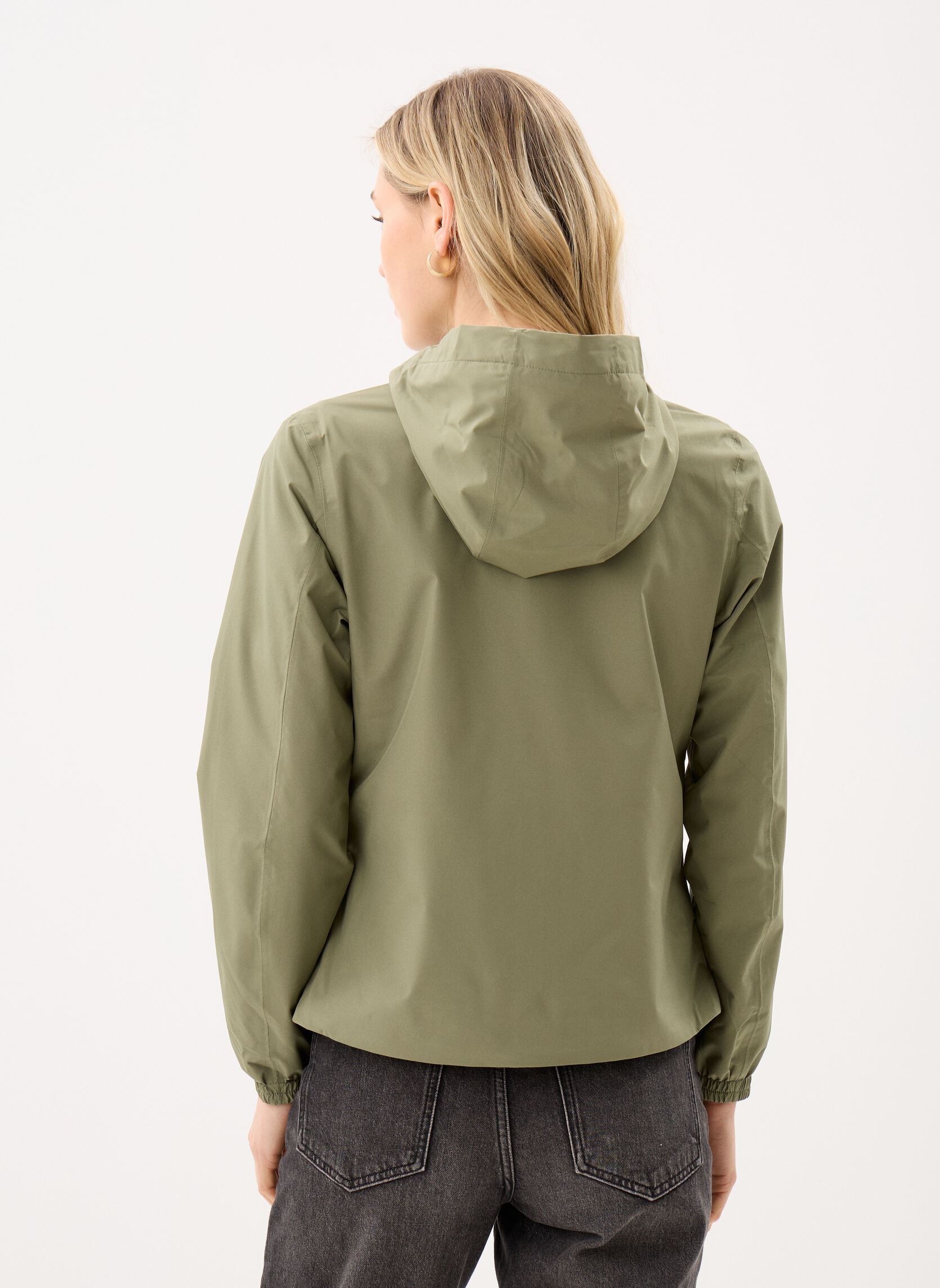 Regenjacken Lil 2.0 Stretch Poly Jersey damen grün K-Way Regenjacken Lil 2.0 Stretch Poly Jersey damen grün Green Lichen