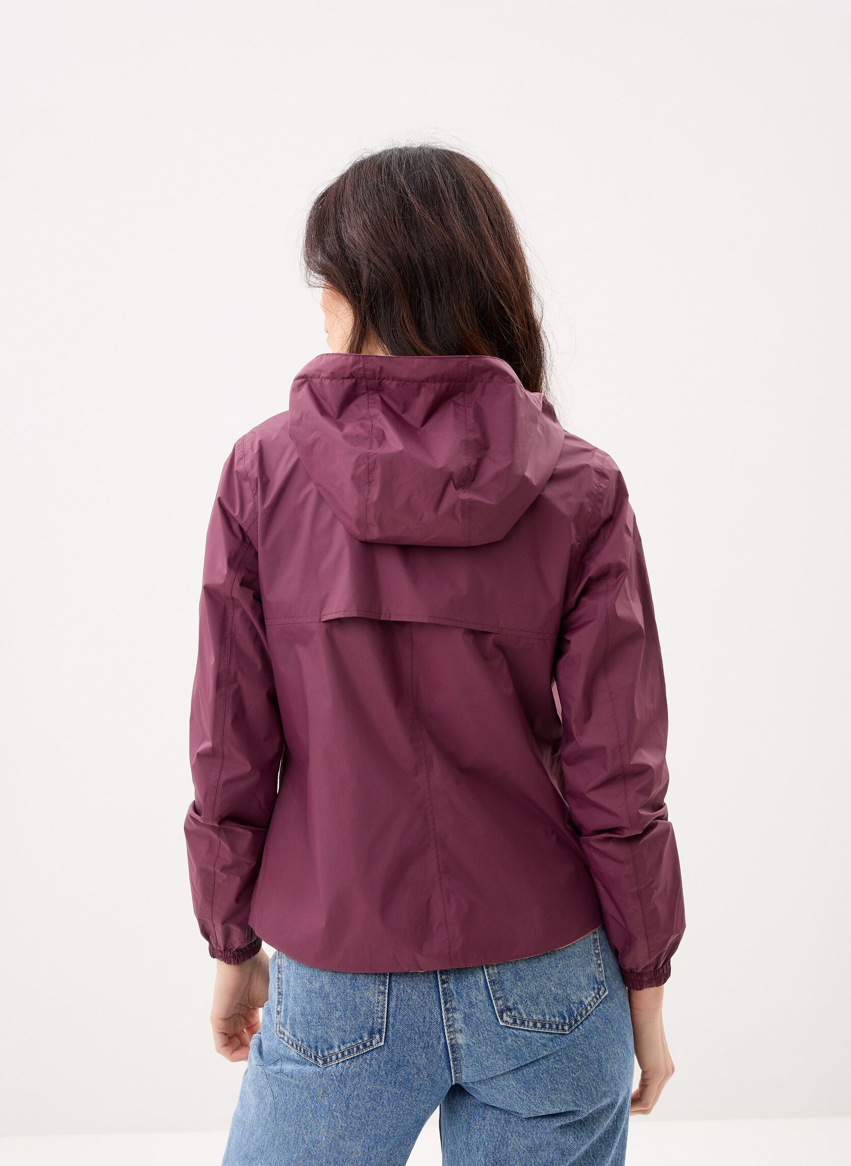 Regenjassen Lil 2.0 Plus.2 Double dames paars K-Way Regenjassen Lil 2.0 Plus.2 Double dames paars VIOLET MAUVE WINE - BROWN BIST