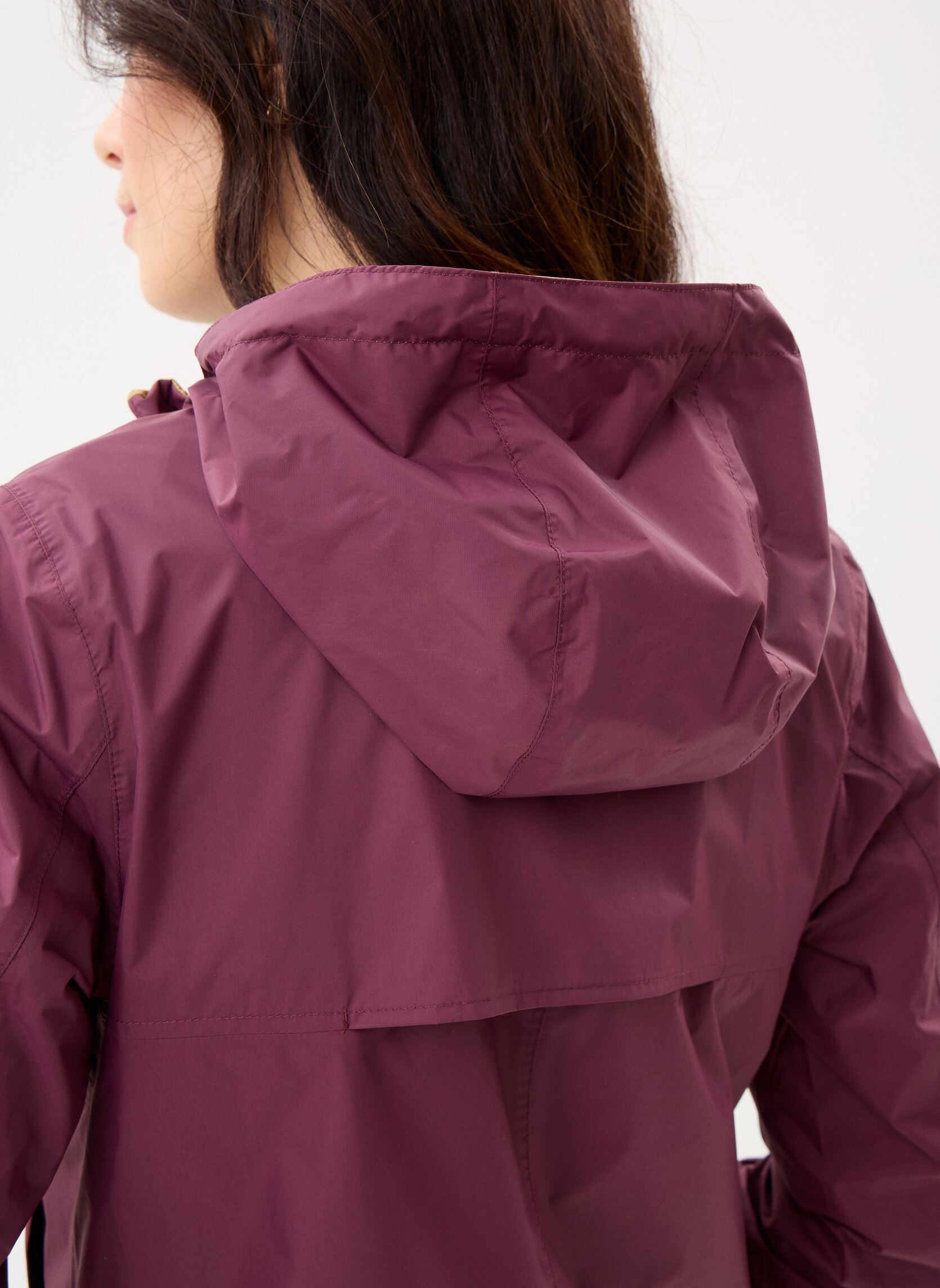 Regenjassen Lil 2.0 Plus.2 Double dames paars K-Way Regenjassen Lil 2.0 Plus.2 Double dames paars VIOLET MAUVE WINE - BROWN BIST