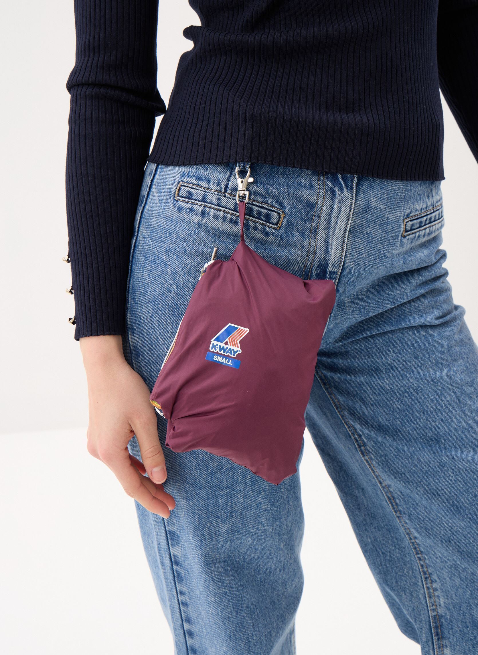 Regenjassen Lil 2.0 Plus.2 Double dames paars K-Way Regenjassen Lil 2.0 Plus.2 Double dames paars VIOLET MAUVE WINE - BROWN BIST