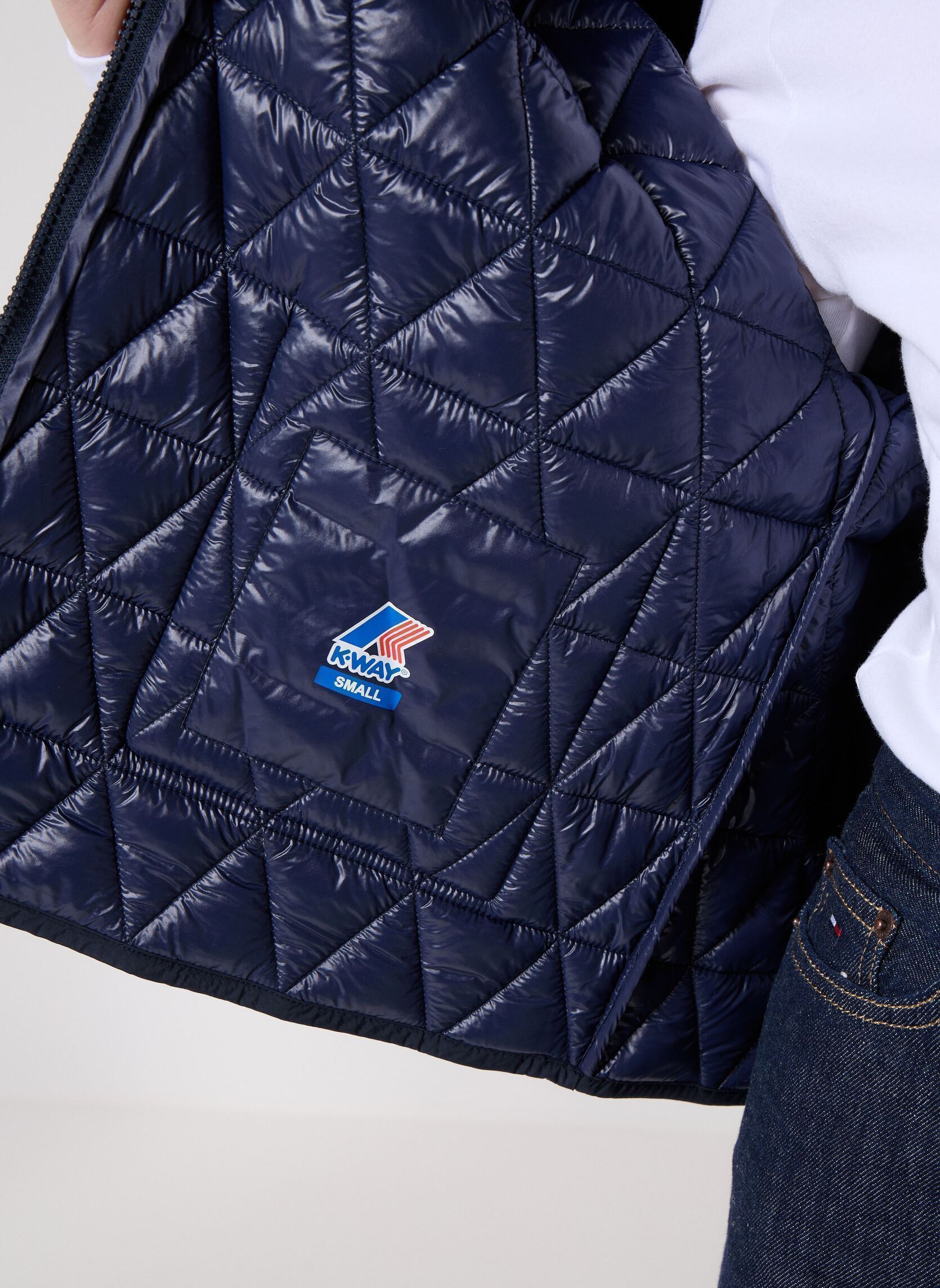 Vestes Selime Diamond Quilted Warm Af femme bleu K-Way Vestes Selime Diamond Quilted Warm Af femme bleu Blue Depth