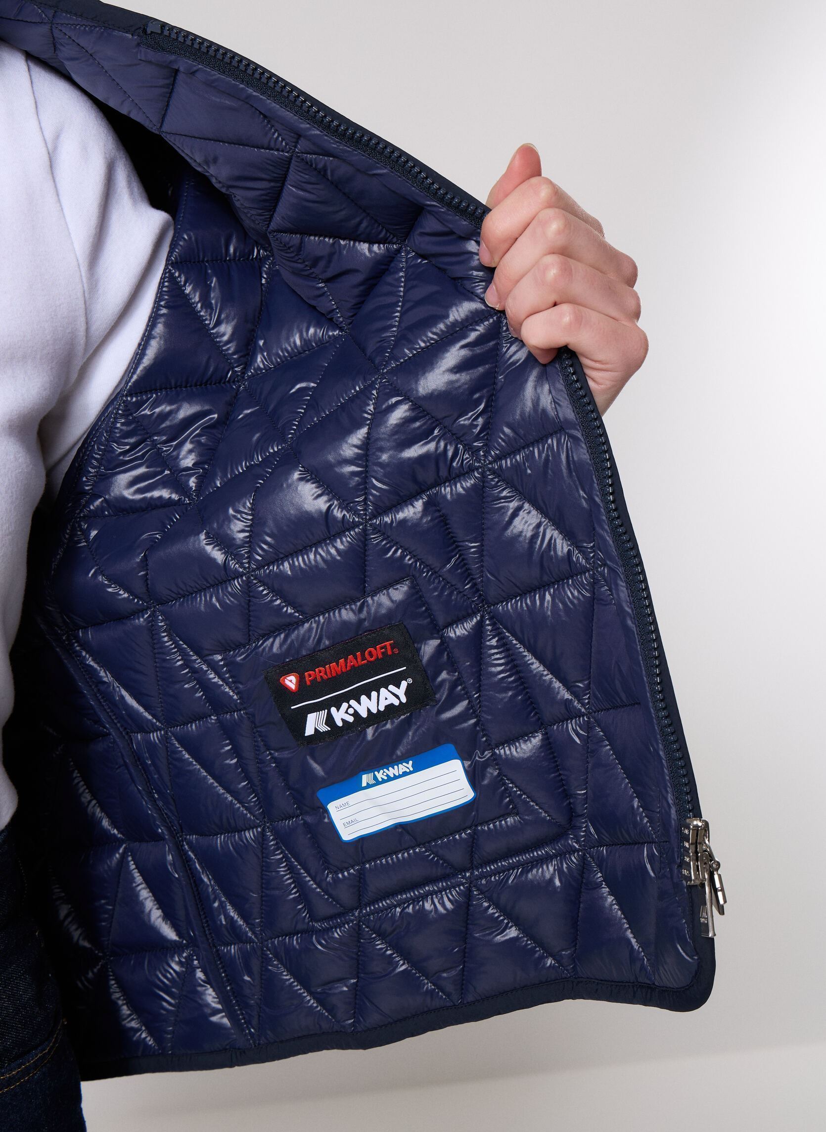 Vestes Selime Diamond Quilted Warm Af femme bleu K-Way Vestes Selime Diamond Quilted Warm Af femme bleu Blue Depth