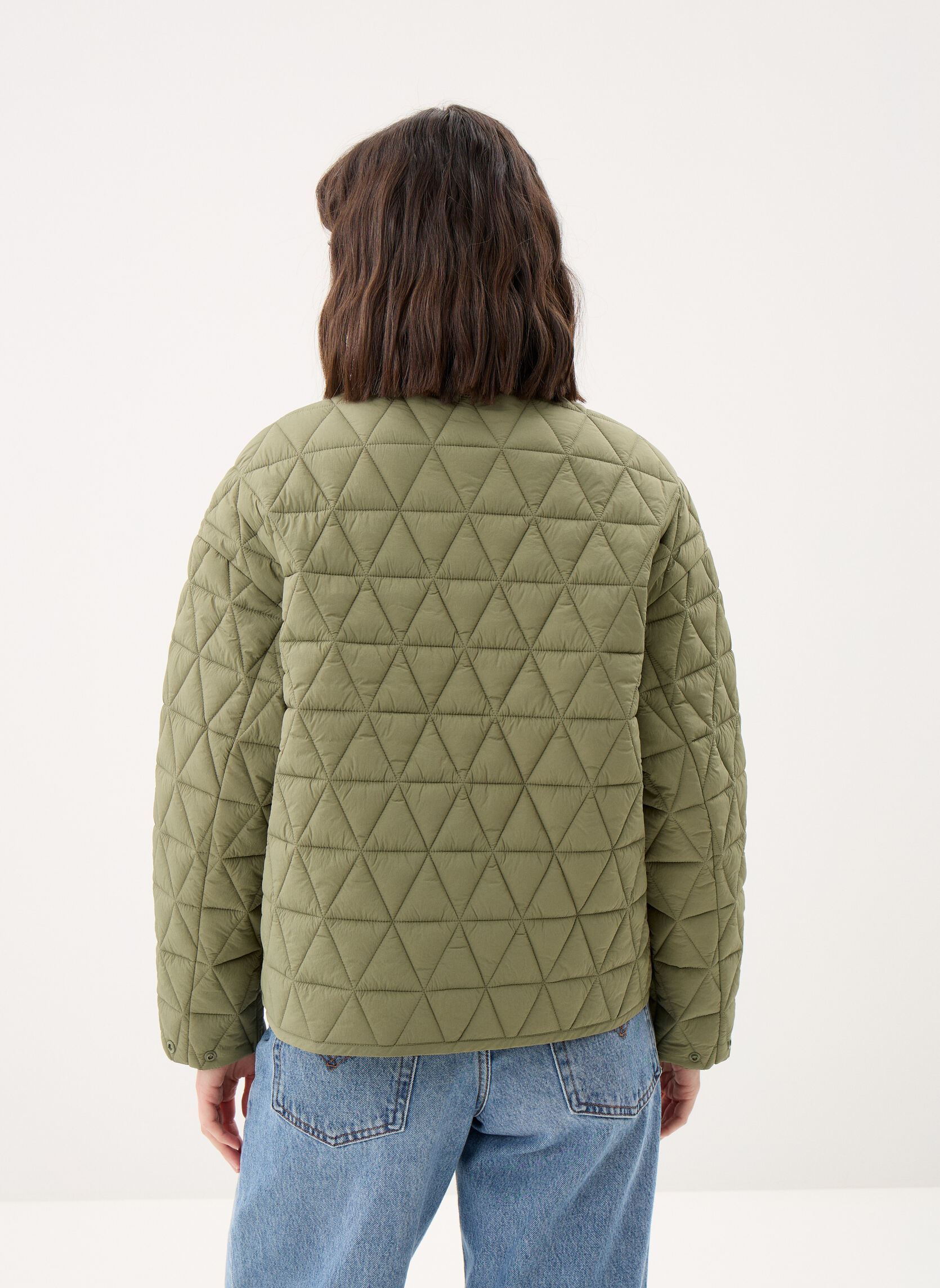 Jacken Selime Diamond Quilted Warm Af damen grün K-Way Jacken Selime Diamond Quilted Warm Af damen grün Green Lichen