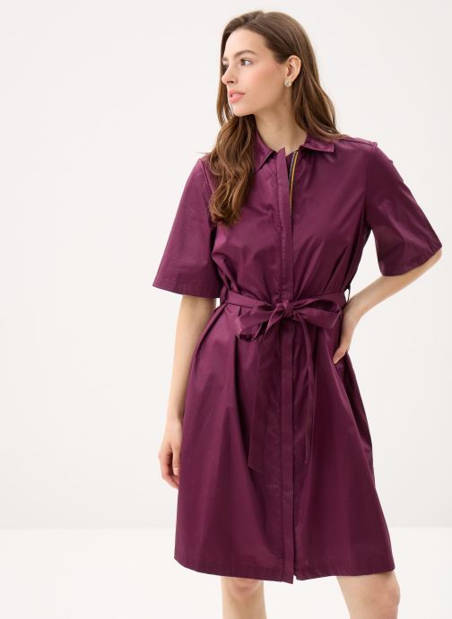 K-Way Kleider Nouaille Shiny Cotton damen violett