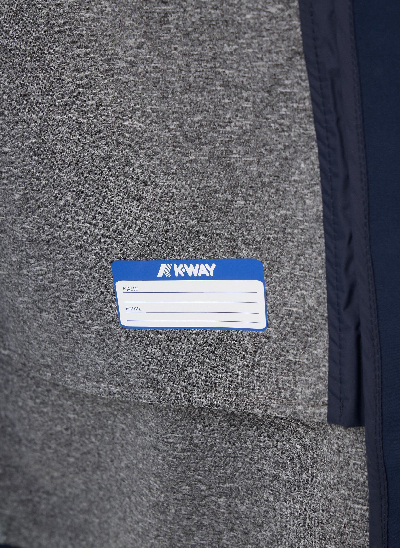 Vestes imperméable Mathy Bonded Jersey femme bleu K-Way Vestes imperméable Mathy Bonded Jersey femme bleu BLUE DEPTH