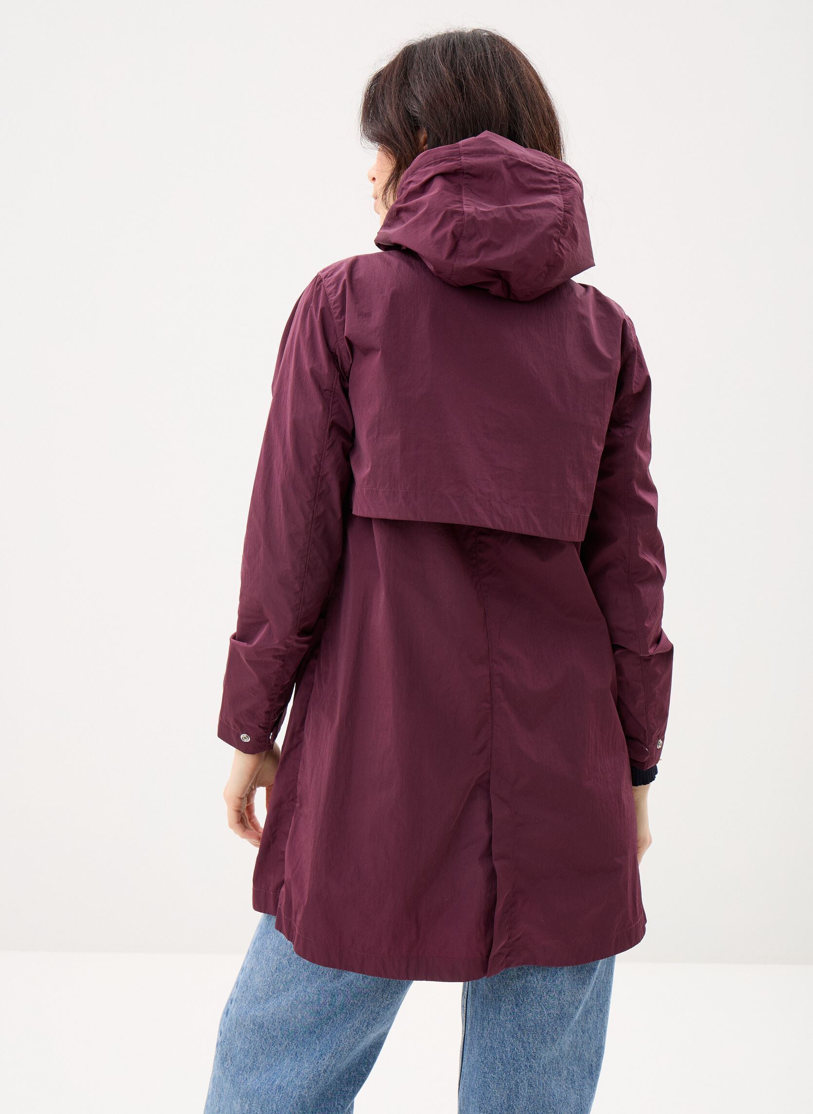 Vestes imperméable Sophilene Satin Glass femme violet K-Way Vestes imperméable Sophilene Satin Glass femme violet Violet Mauve Wine