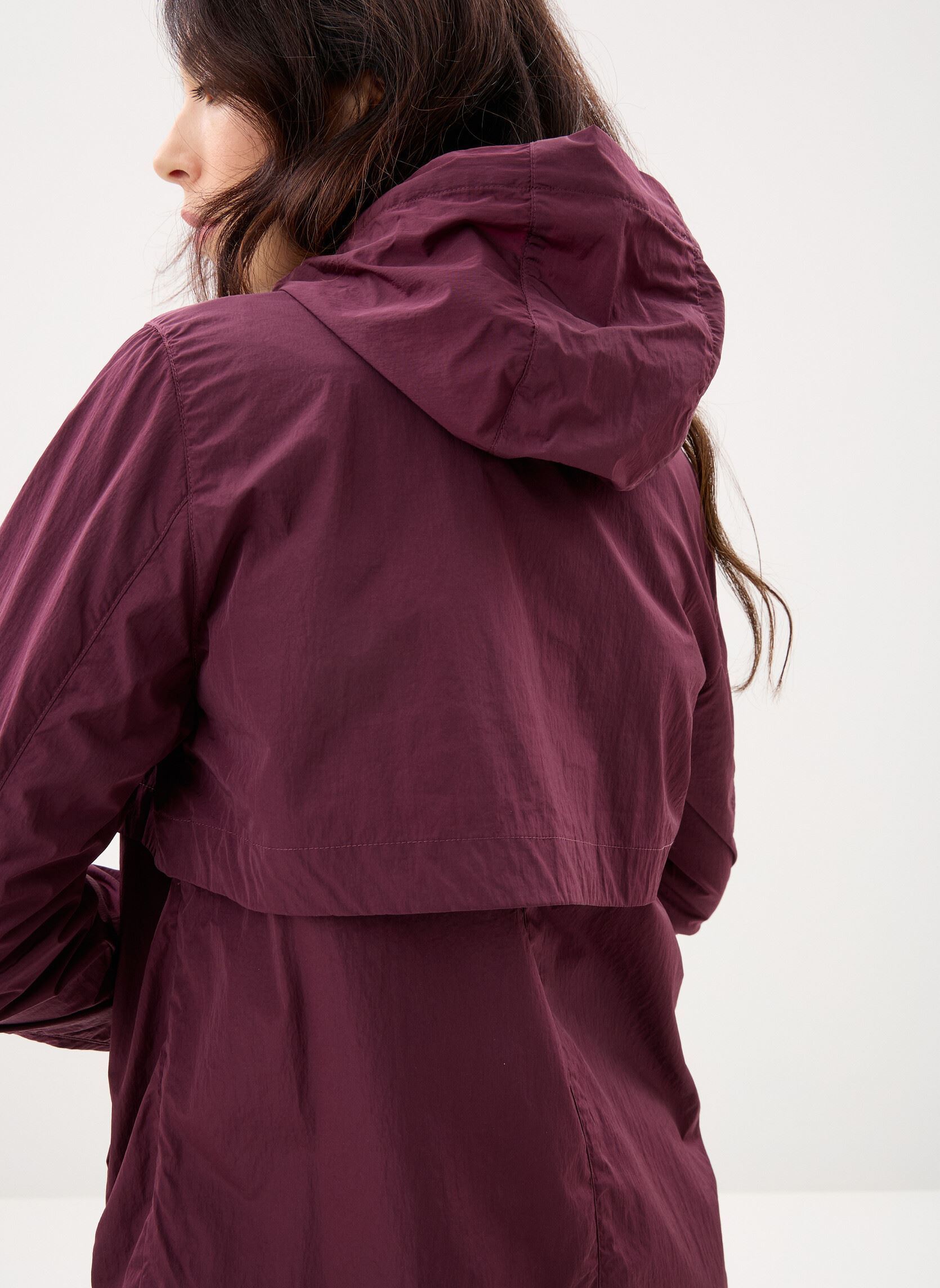 Vestes imperméable Sophilene Satin Glass femme violet K-Way Vestes imperméable Sophilene Satin Glass femme violet Violet Mauve Wine