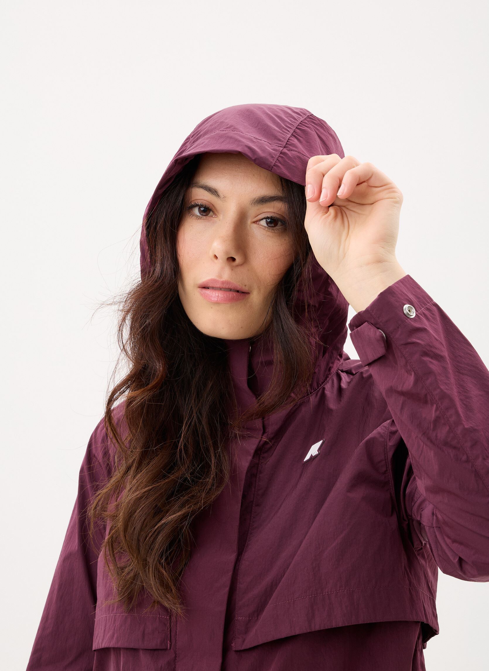 Vestes imperméable Sophilene Satin Glass femme violet K-Way Vestes imperméable Sophilene Satin Glass femme violet Violet Mauve Wine