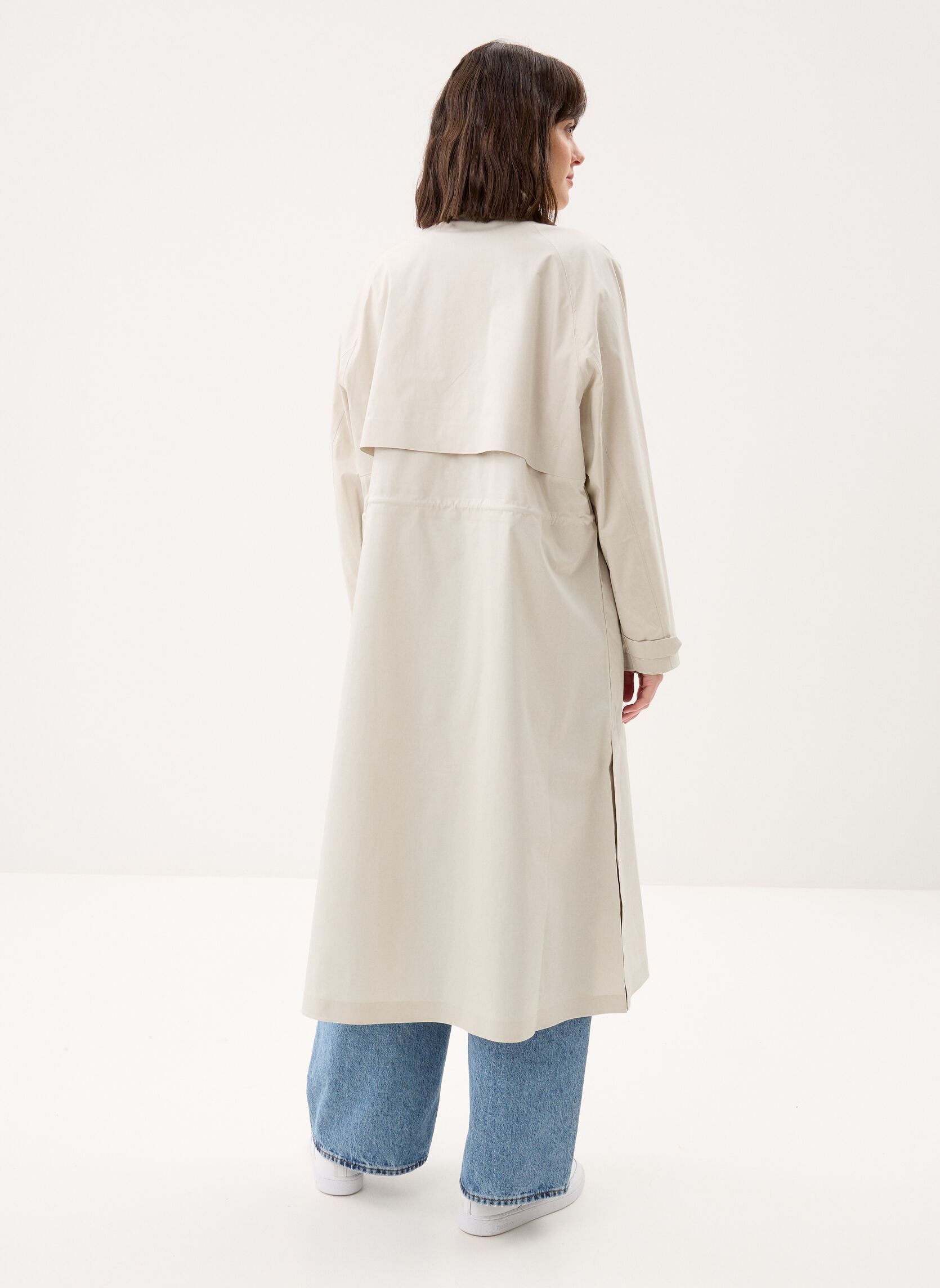 Manteaux classiques Barbrein Cotton 3Layers Af femme beige K-Way Manteaux classiques Barbrein Cotton 3Layers Af femme beige Beige Lt