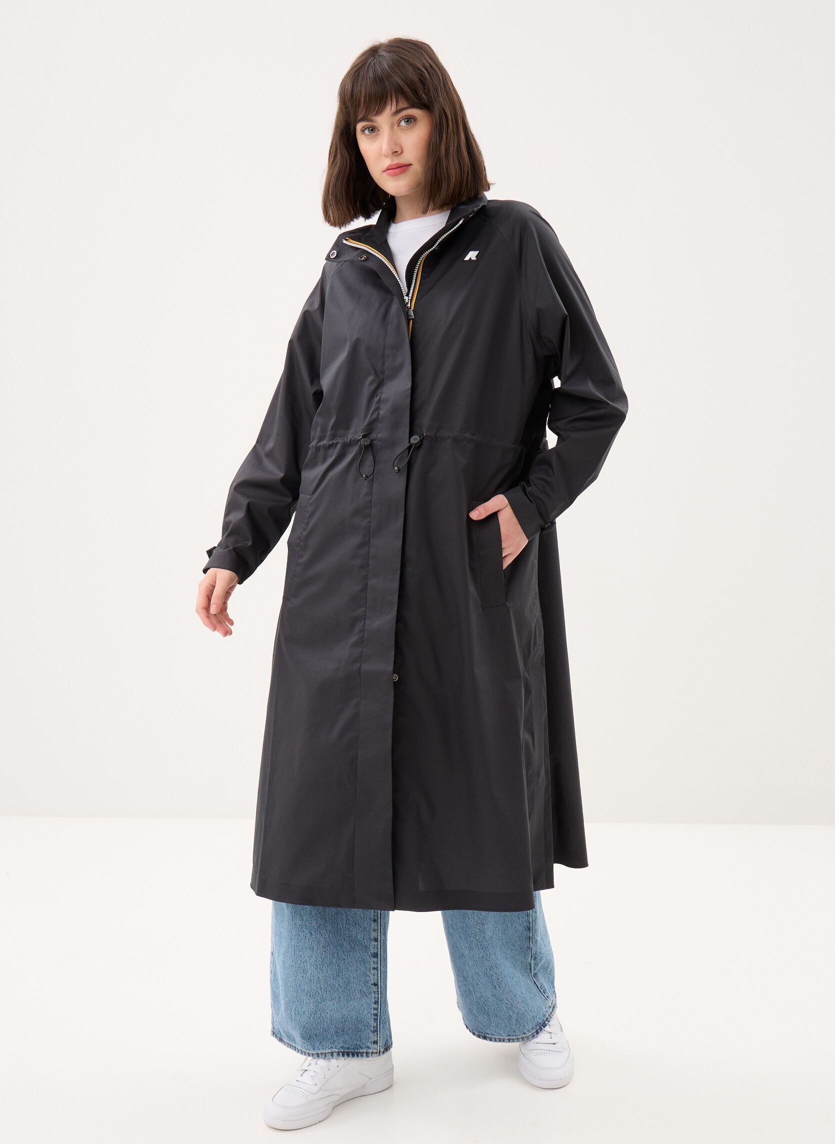 Manteaux classiques Barbrein Cotton 3Layers Af femme noir K-Way Manteaux classiques Barbrein Cotton 3Layers Af femme noir Black Pure