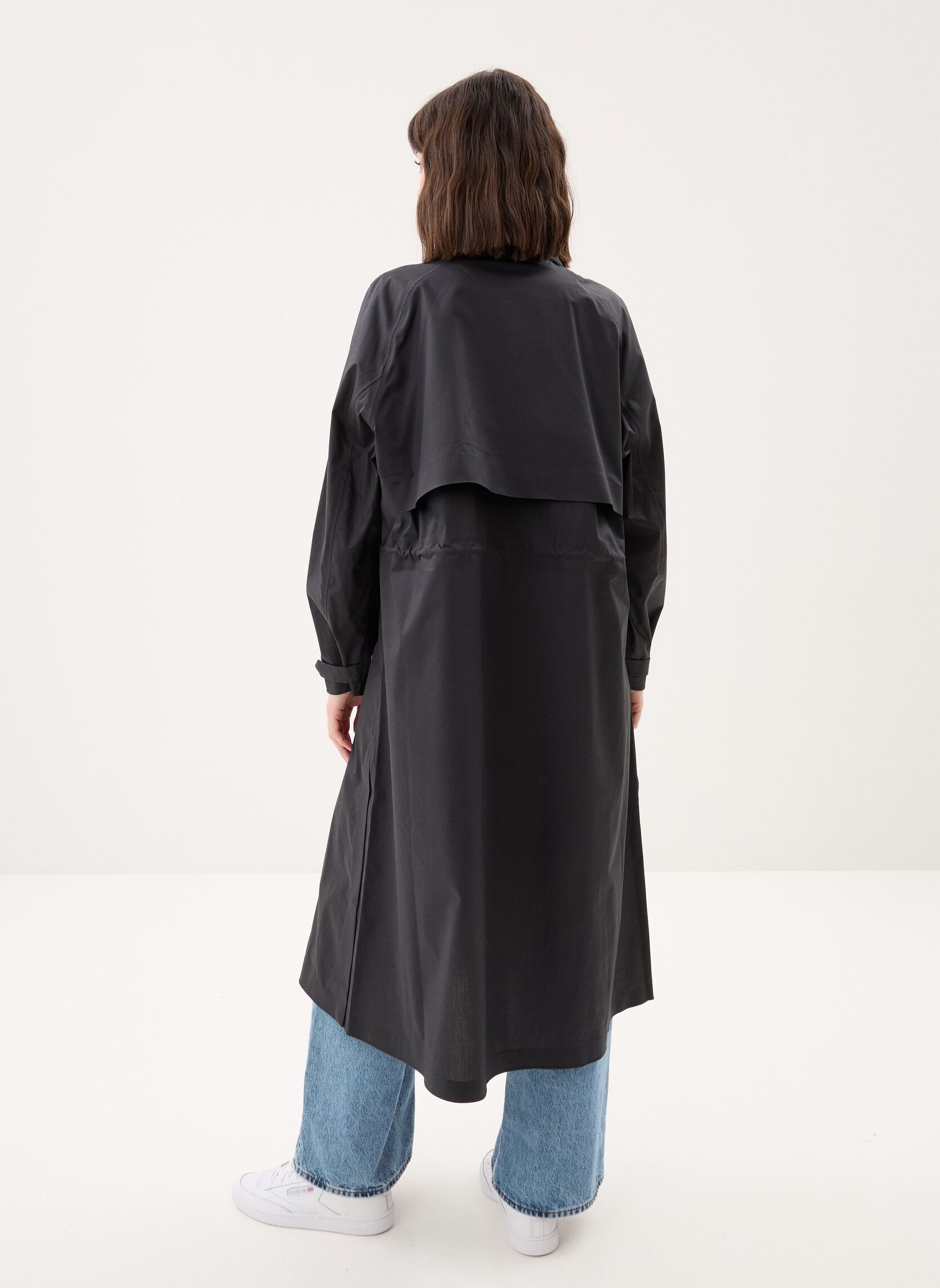Manteaux classiques Barbrein Cotton 3Layers Af femme noir K-Way Manteaux classiques Barbrein Cotton 3Layers Af femme noir Black Pure