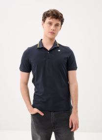Polos manches courtes Jud Pique homme bleu K-Way Polos manches courtes Jud Pique homme bleu BLUE DEPTH