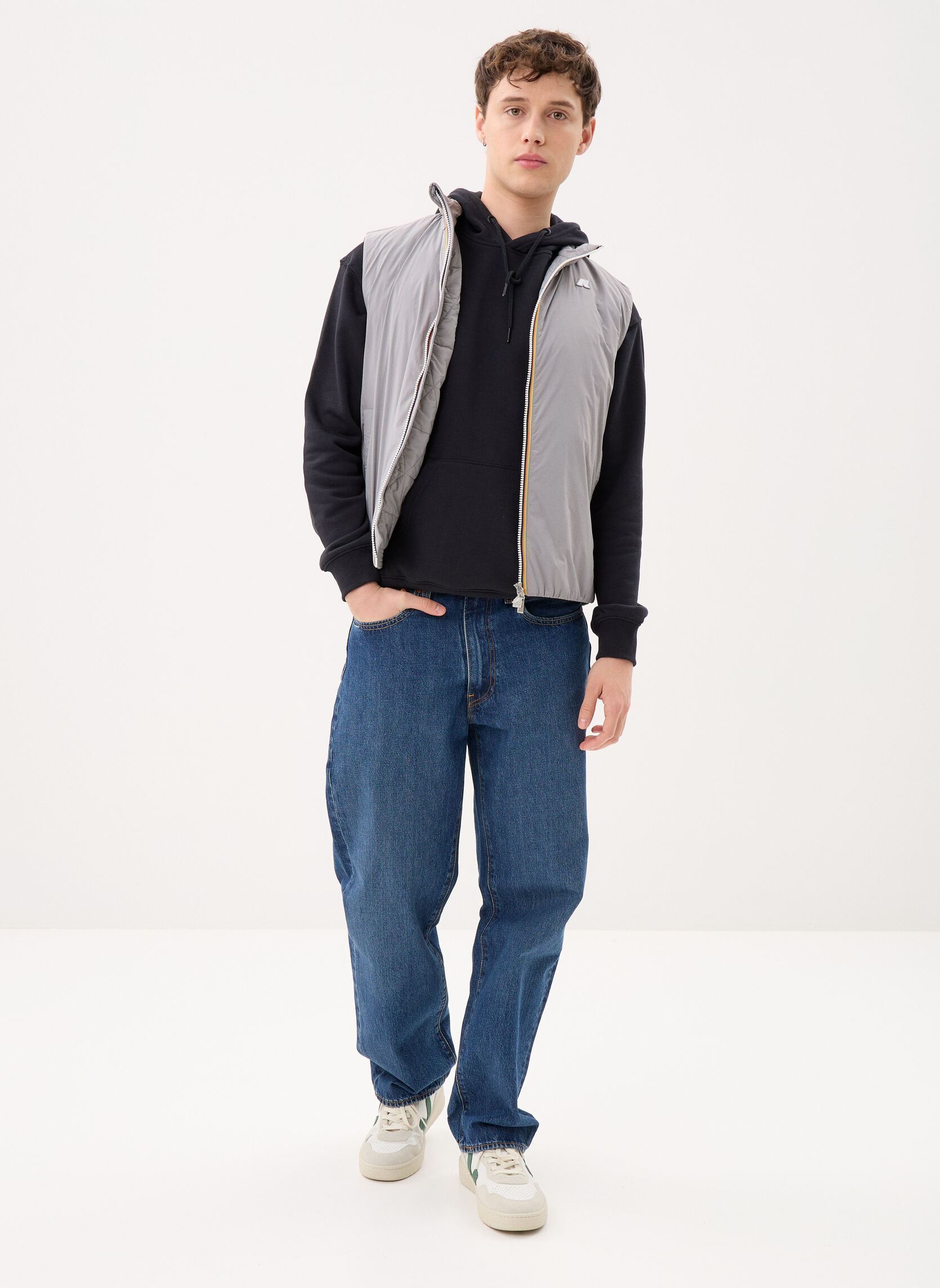 Vestes Valen Plain Warm homme gris K-Way Vestes Valen Plain Warm homme gris GREY FROST