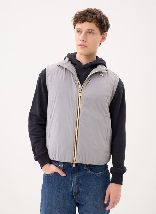 K-Way Vestes Valen Plain Warm homme gris