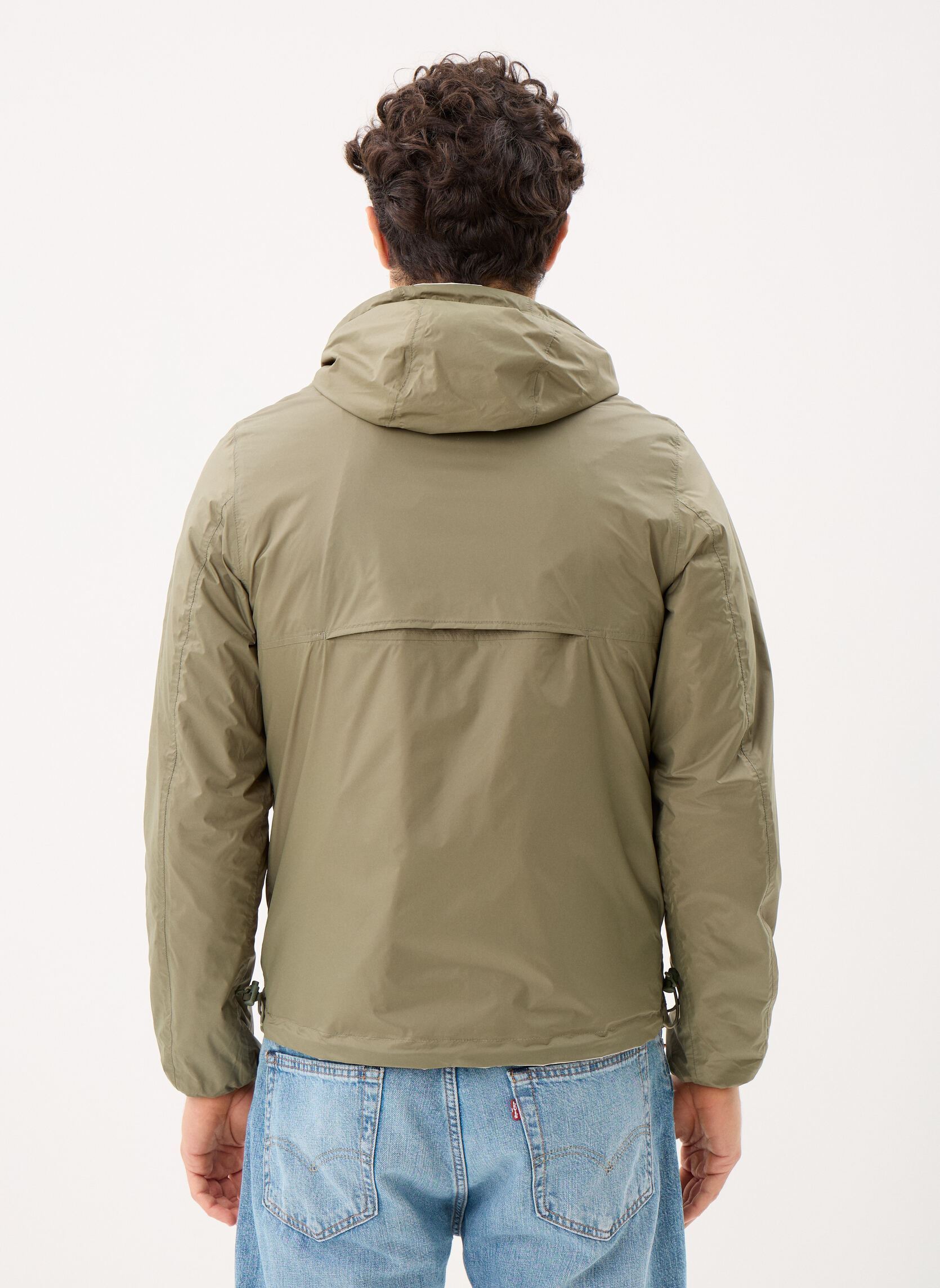 Windbreaker / Windjacken Jake Cotton Double herren beige K-Way Windbreaker / Windjacken Jake Cotton Double herren beige Beige Lt - Green Lichen