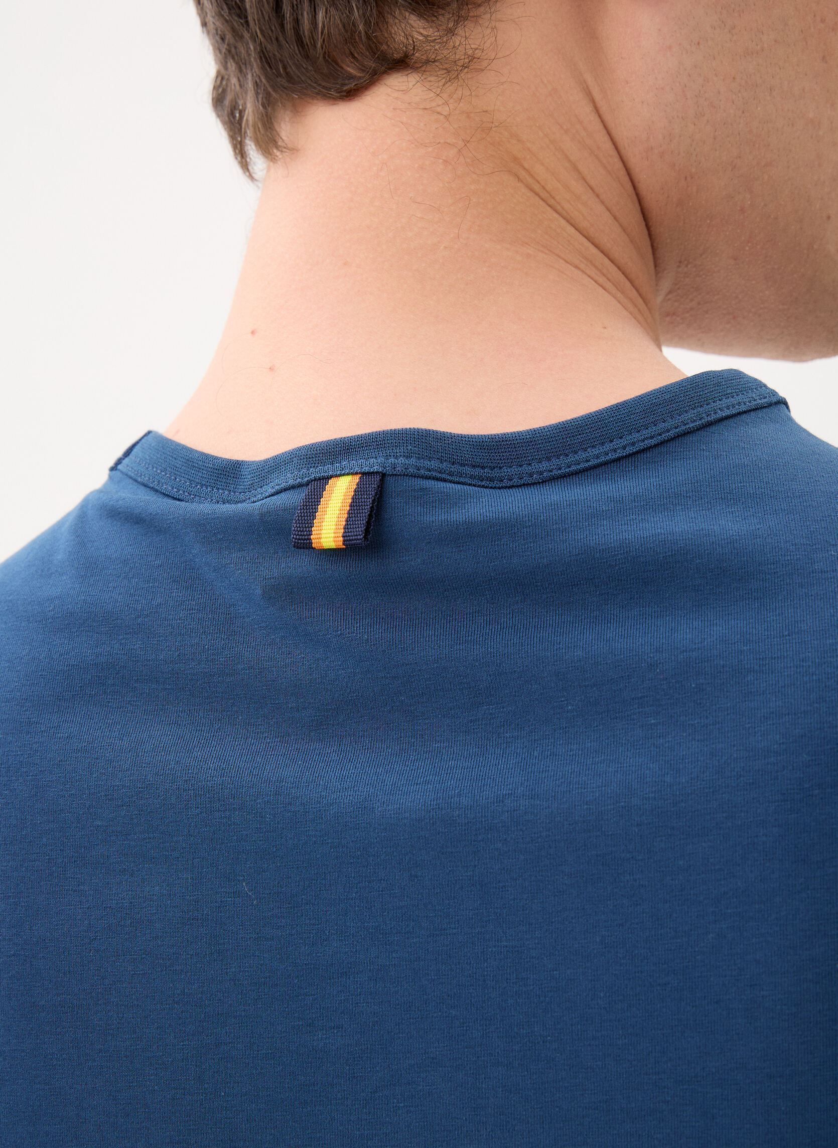 Kurzarm-T-Shirts Adame Light Stretch Jersey herren blau K-Way Kurzarm-T-Shirts Adame Light Stretch Jersey herren blau BLUE INSIGNIA