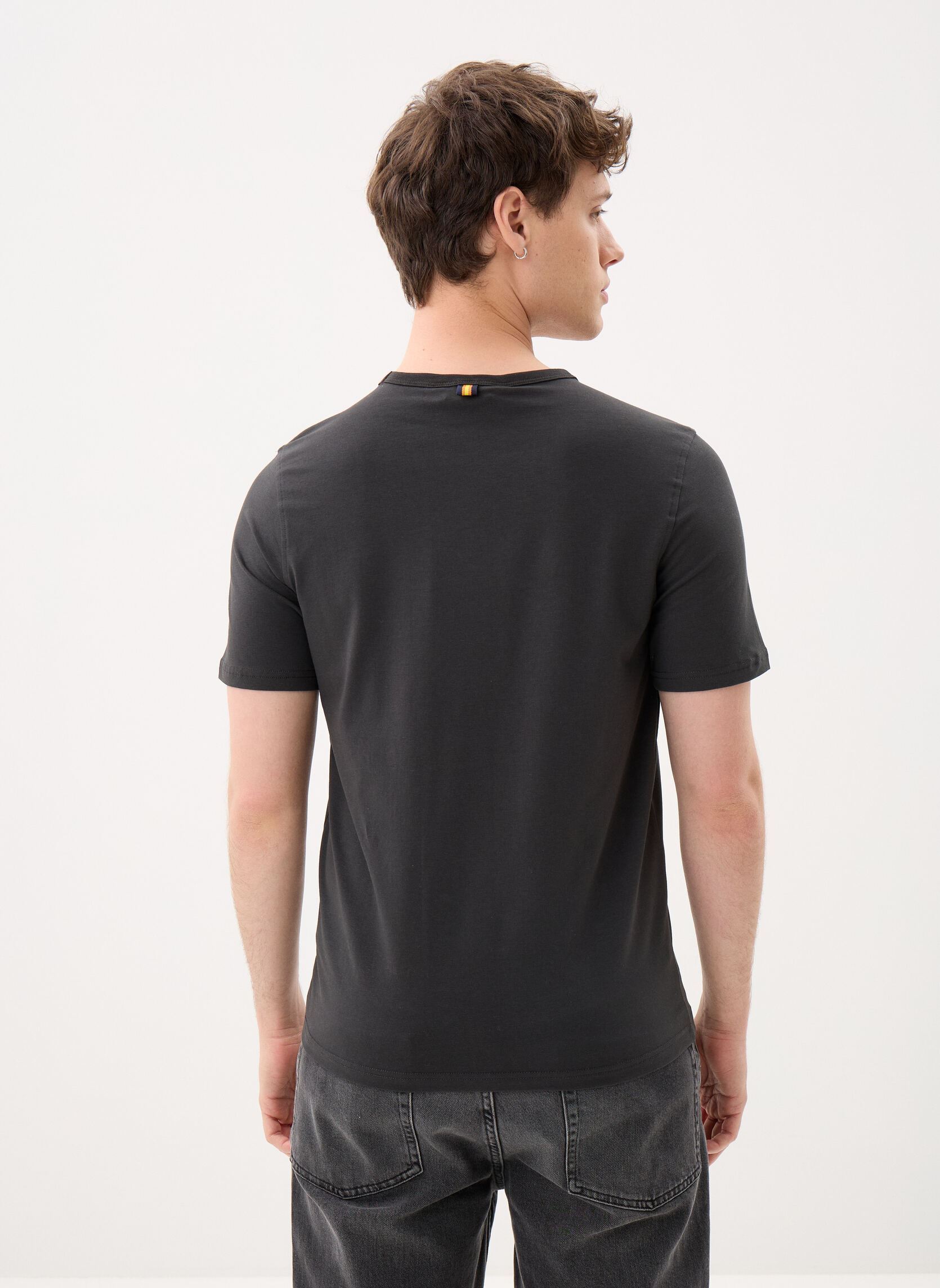 T-shirts met korte mouwen Adame Light Stretch Jersey heren zwart K-Way T-shirts met korte mouwen Adame Light Stretch Jersey heren zwart BLACK PURE
