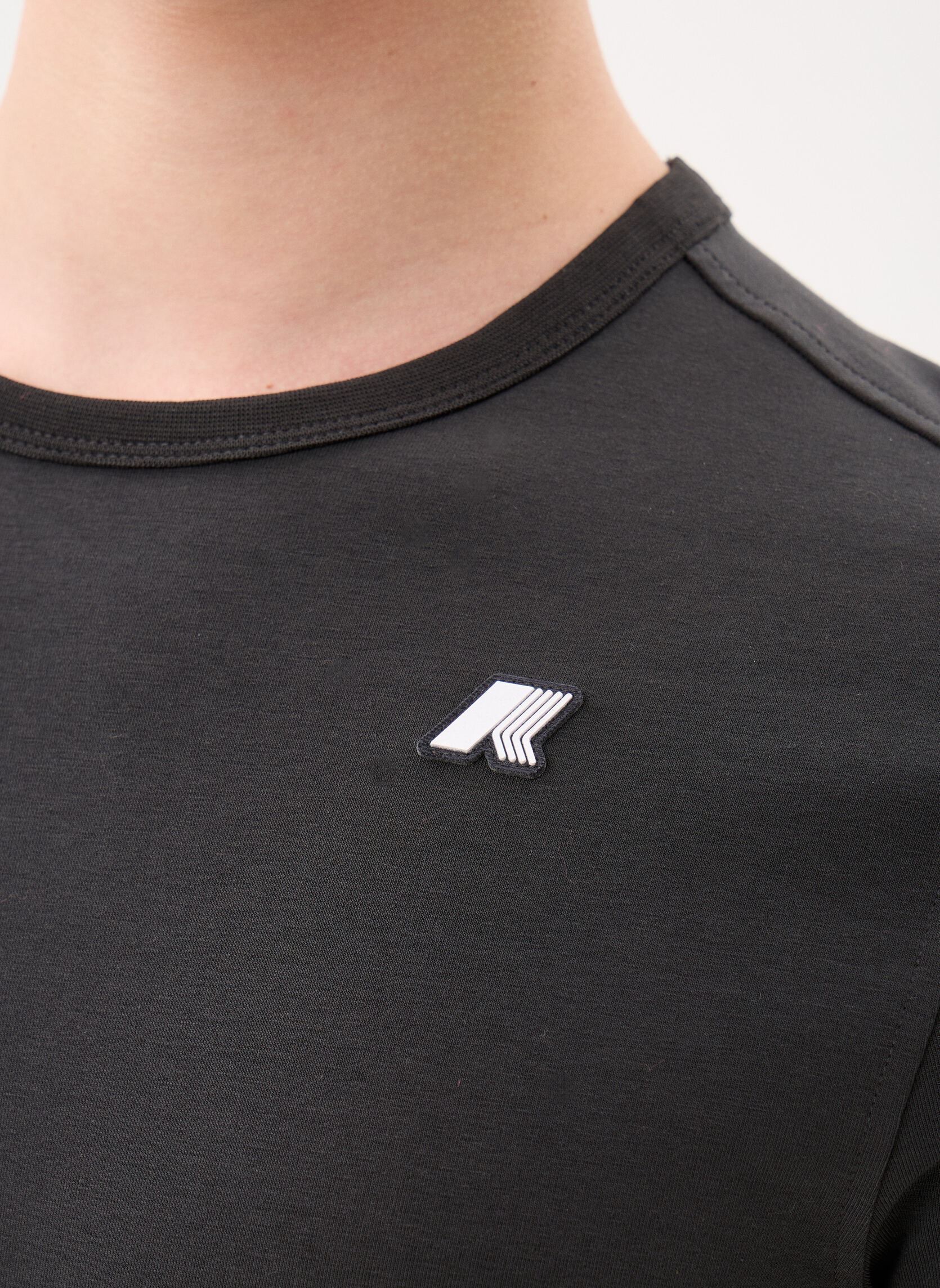 T-shirts met korte mouwen Adame Light Stretch Jersey heren zwart K-Way T-shirts met korte mouwen Adame Light Stretch Jersey heren zwart BLACK PURE