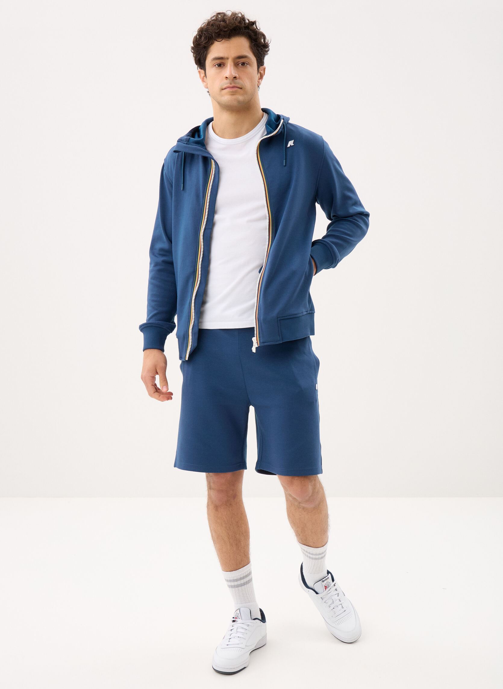 Shorts Theotime Light Spacer heren blauw K-Way Shorts Theotime Light Spacer heren blauw Blue Insignia