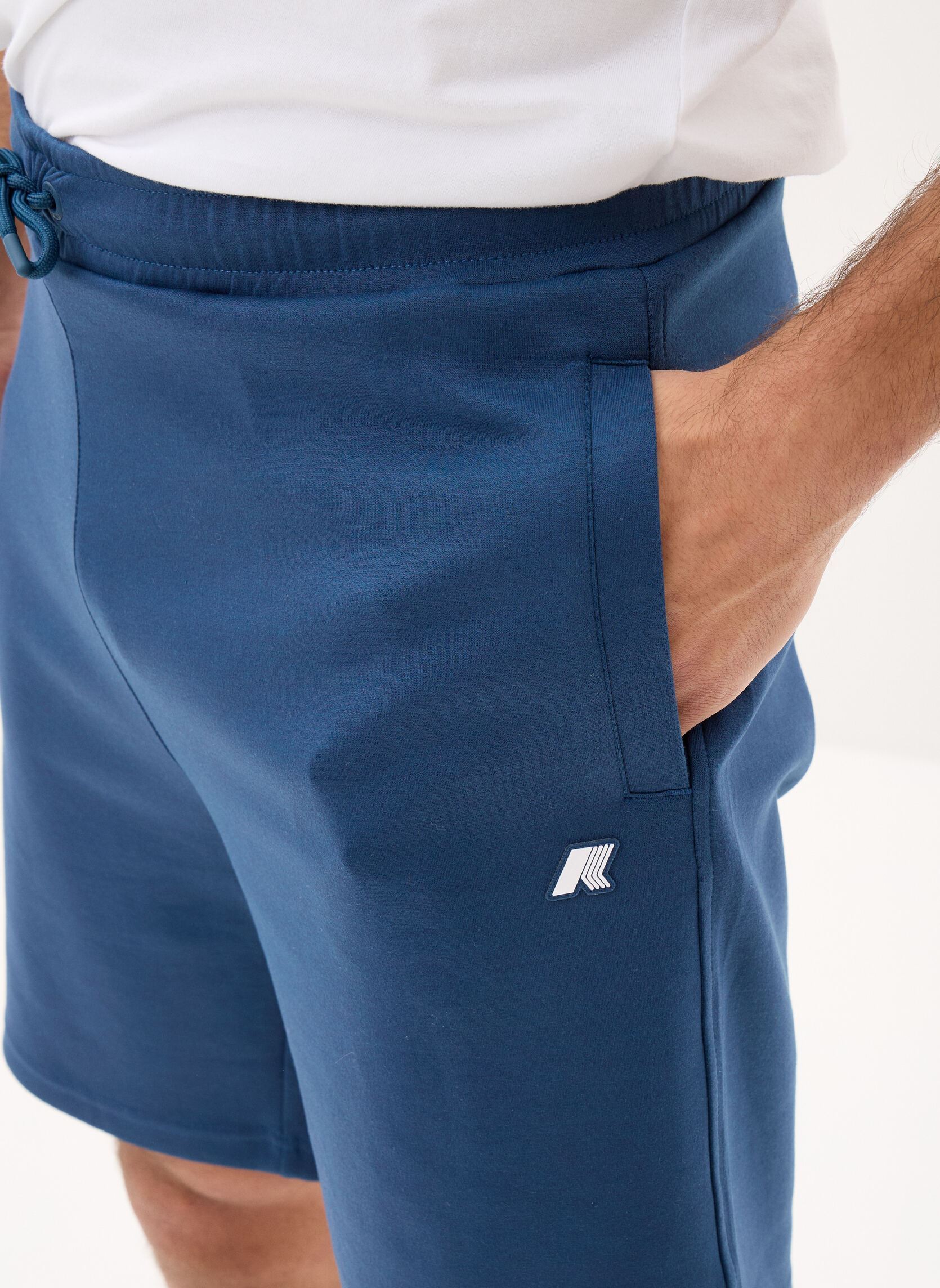 Shorts Theotime Light Spacer heren blauw K-Way Shorts Theotime Light Spacer heren blauw Blue Insignia