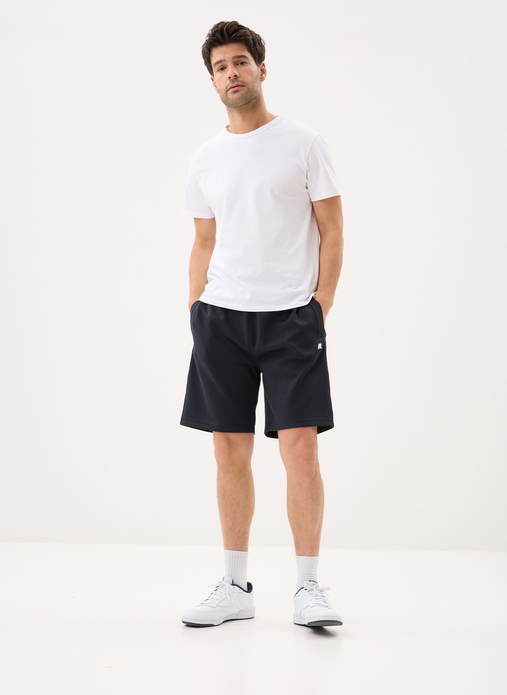 Shorts Theotime Light Spacer homme noir K-Way Shorts Theotime Light Spacer homme noir Black Pure