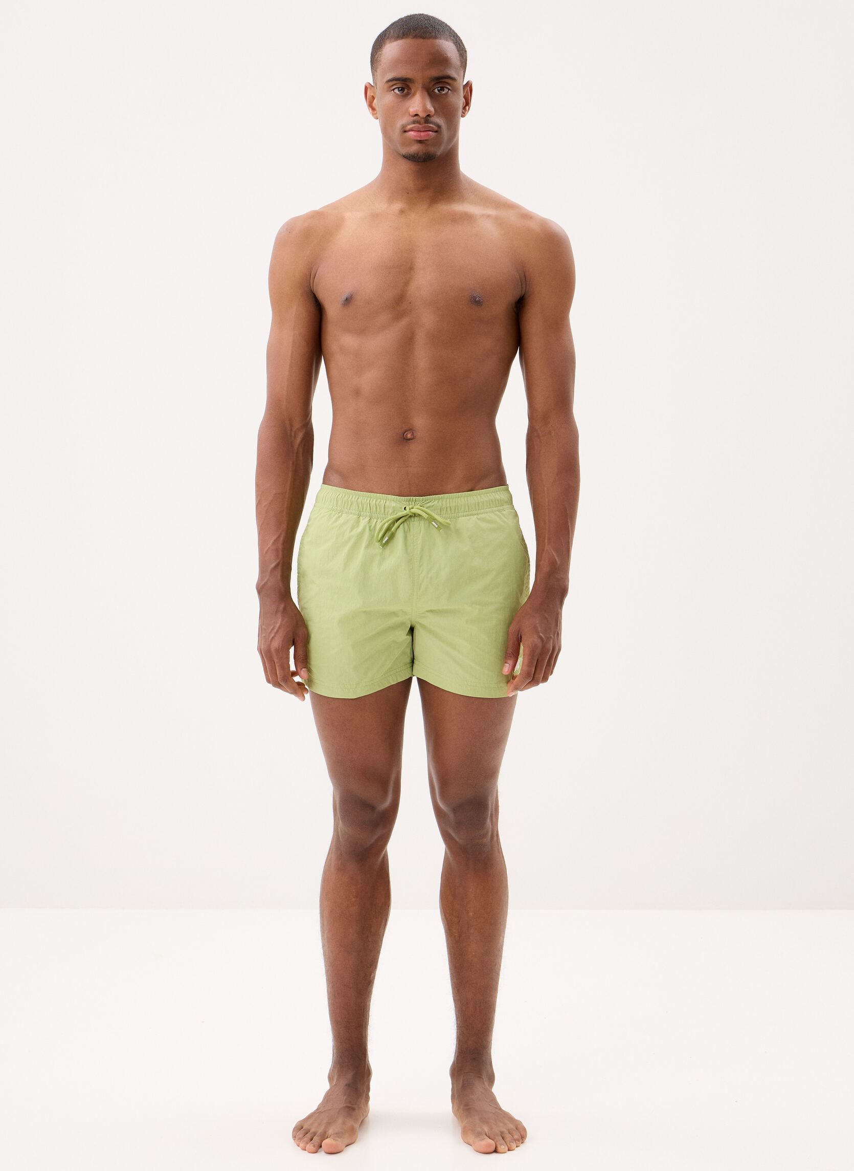 Zwemshorts Hazel Beach heren groen K-Way Zwemshorts Hazel Beach heren groen Green Dk Lime