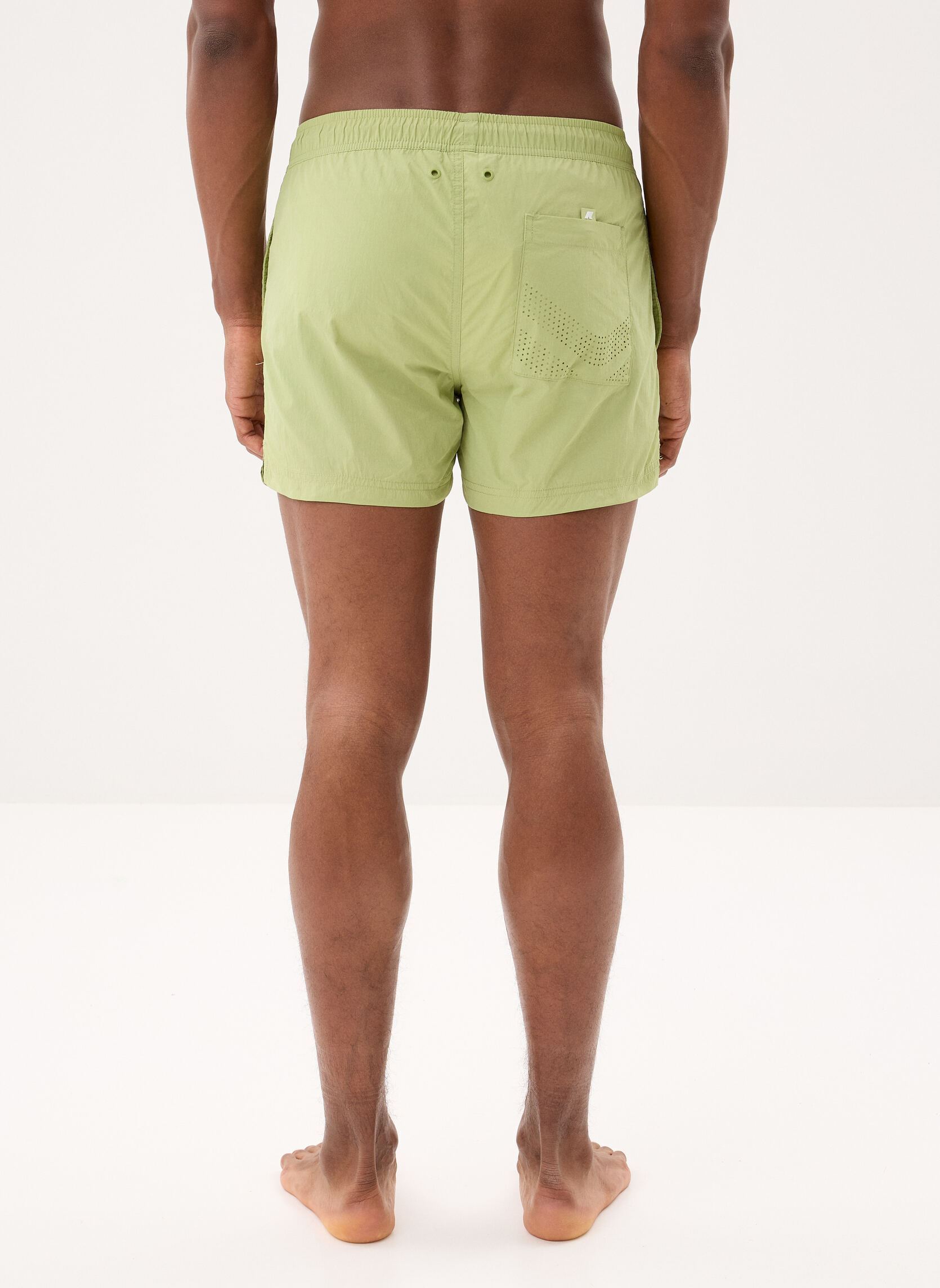 Zwemshorts Hazel Beach heren groen K-Way Zwemshorts Hazel Beach heren groen Green Dk Lime