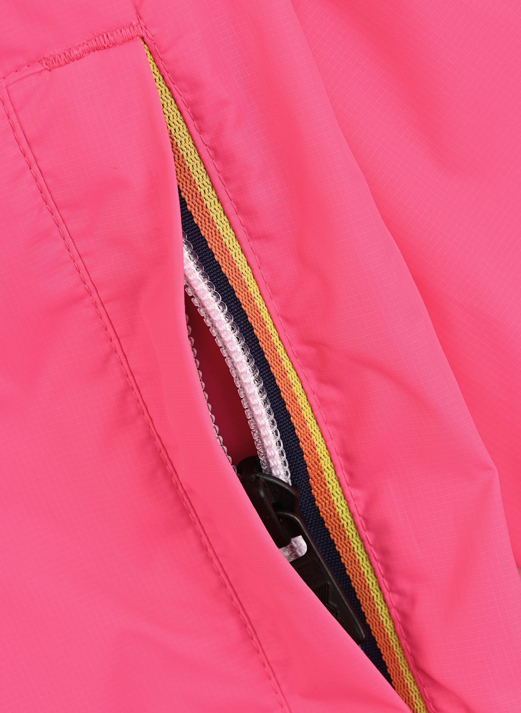 Wasserdichte Windbreaker / Wasserdichte Windjacken P. Le Vrai 4.0 Claude Fluo mädchen rosa K-Way Wasserdichte Windbreaker / Wasserdichte Windjacken P. Le Vrai 4.0 Claude Fluo mädchen rosa PINK INTENSE