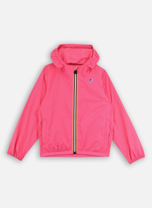 K-Way Wasserdichte Windbreaker / Wasserdichte Windjacken P. Le Vrai 4.0 Claude Fluo mädchen rosa